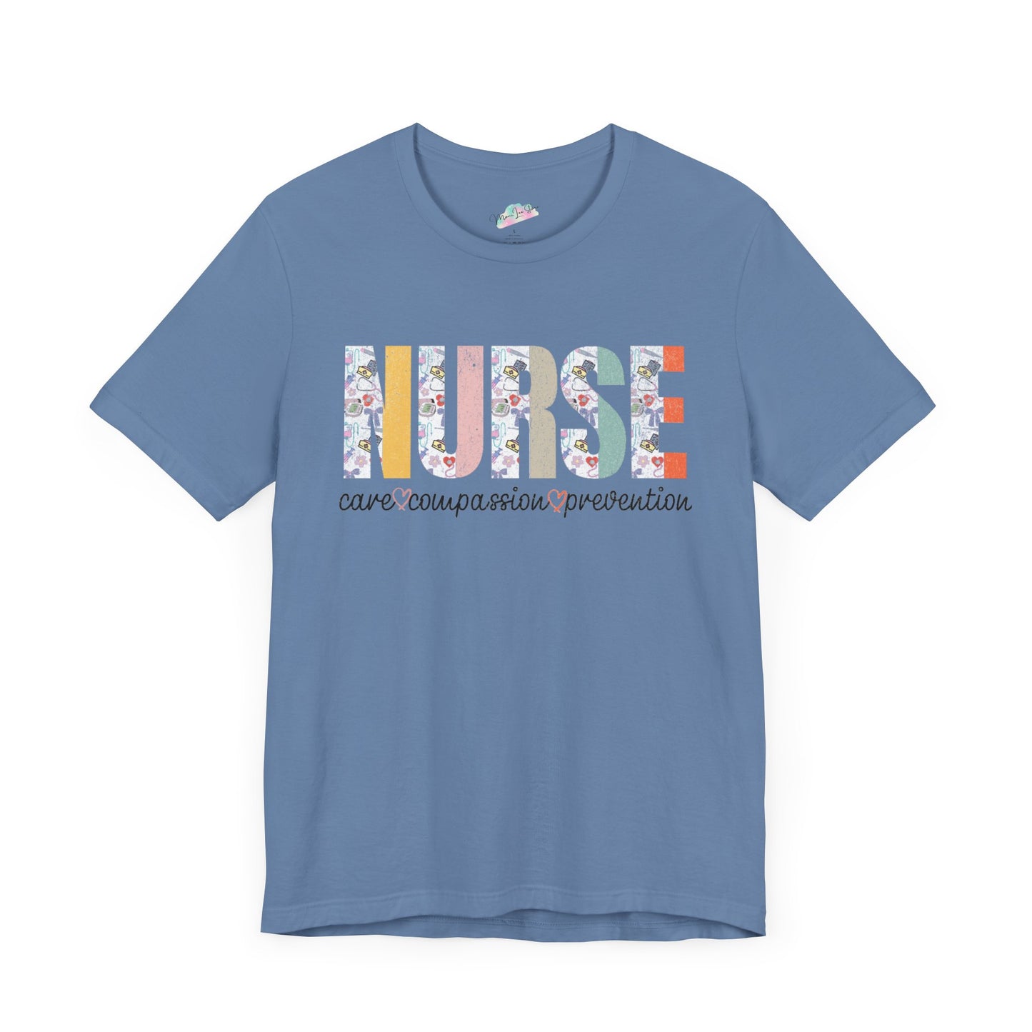 Nurse Tribute Tee, Nursing people Gift, Unisex Jersey T-Shirt. Proud Nurse.