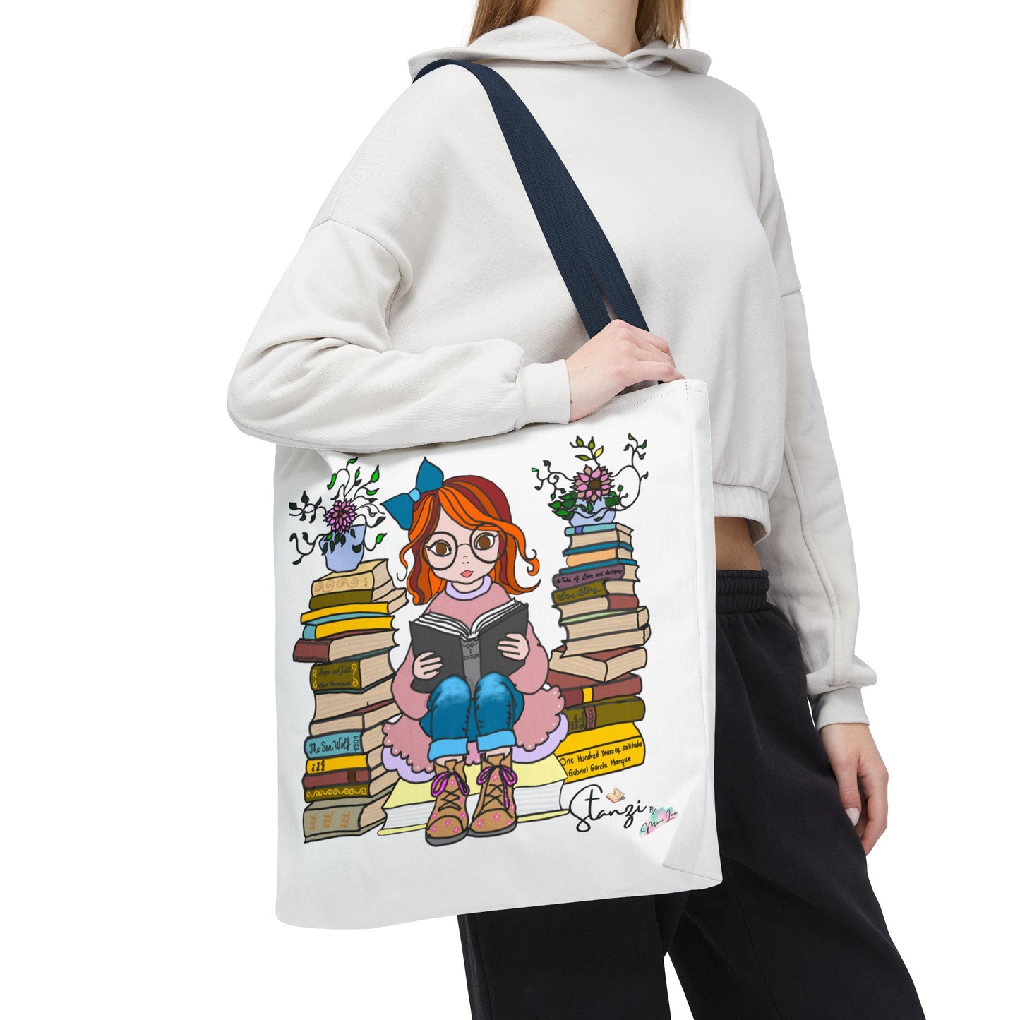 Stanzi "The Reader" Tote bag.