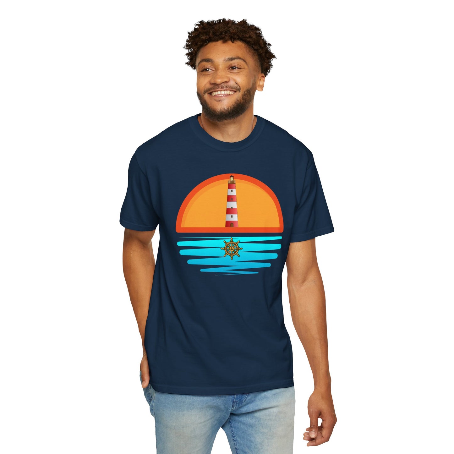 Lighthouse T-shirt Marine Style
