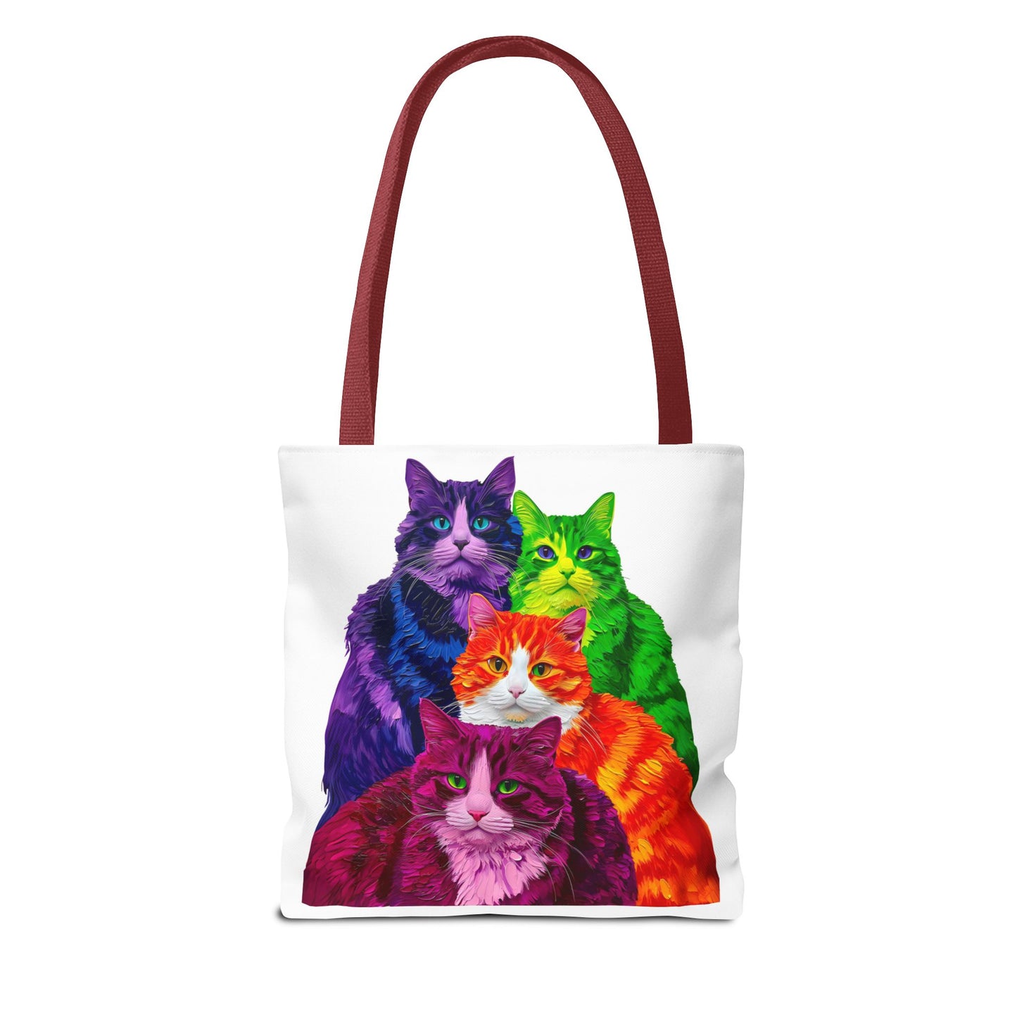 Vibrant Cat Tote Bag
