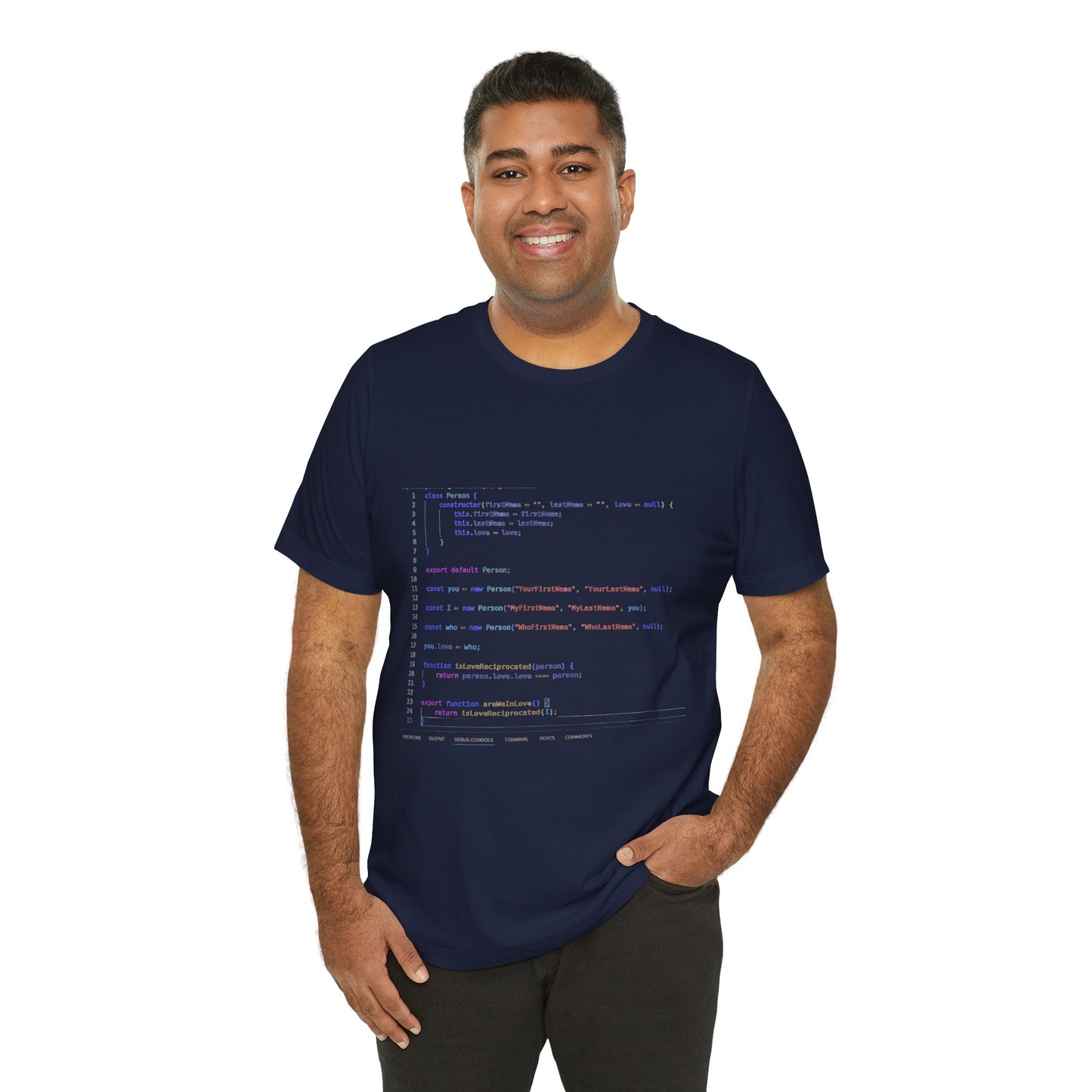 Tech Geek REACT Code T-Shirt