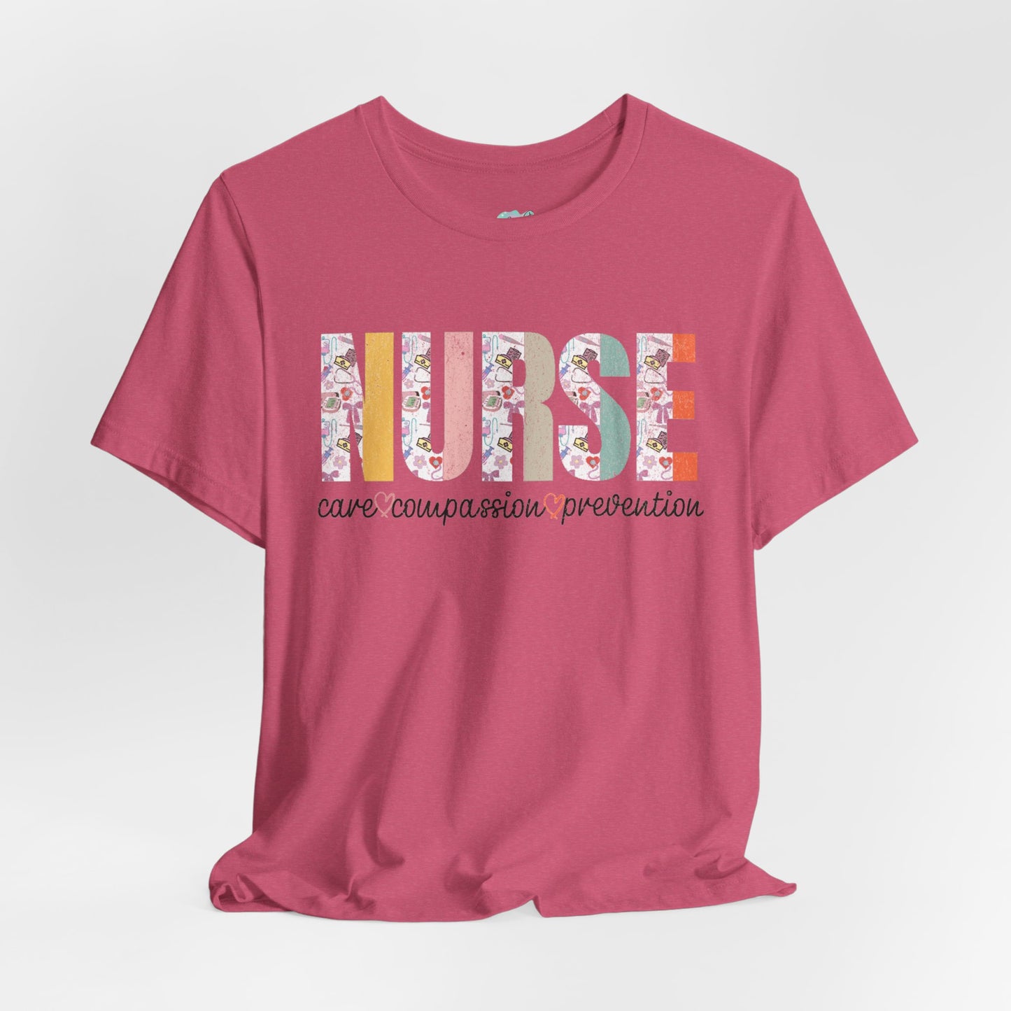 Nurse Tribute Tee, Nursing people Gift, Unisex Jersey T-Shirt. Proud Nurse.