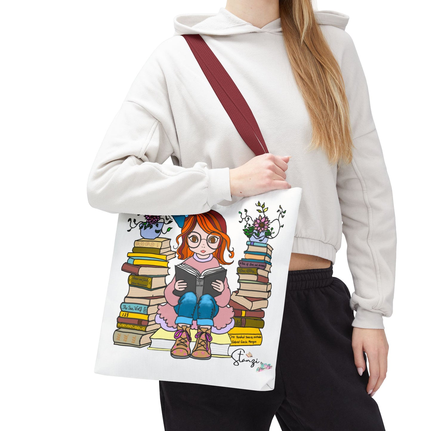 Stanzi "The Reader" Tote bag.