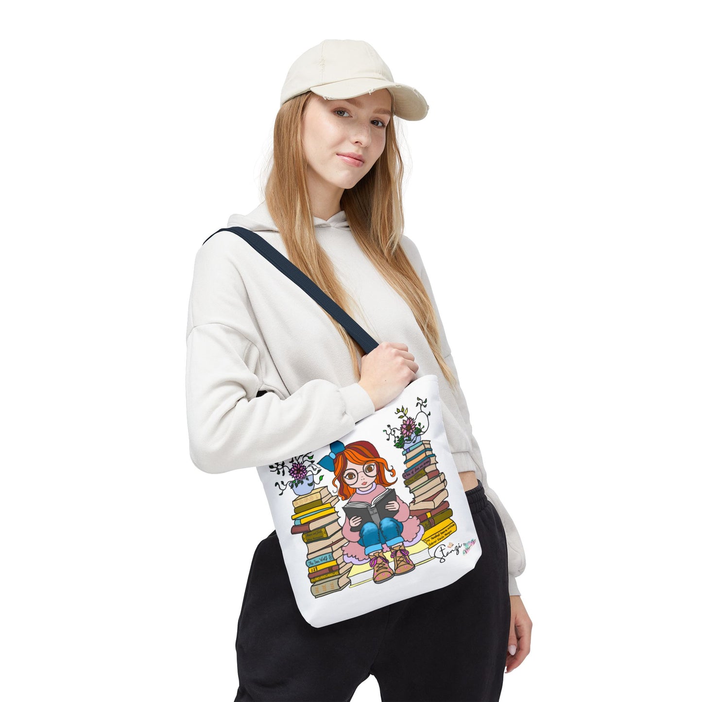 Stanzi "The Reader" Tote bag.