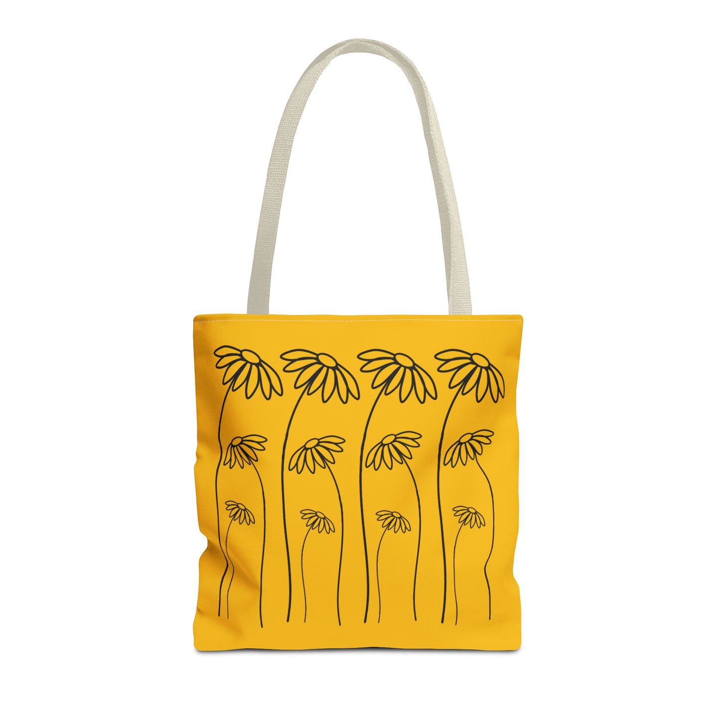 Yellow Flowers Tote Bag