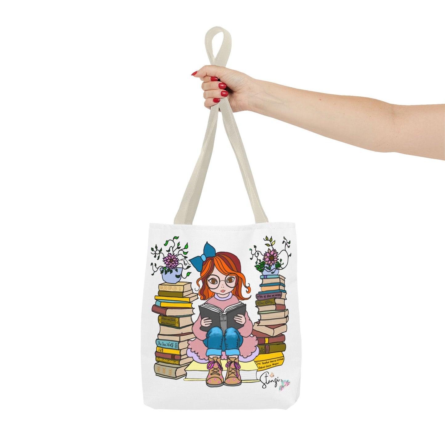 Stanzi "The Reader" Tote bag.