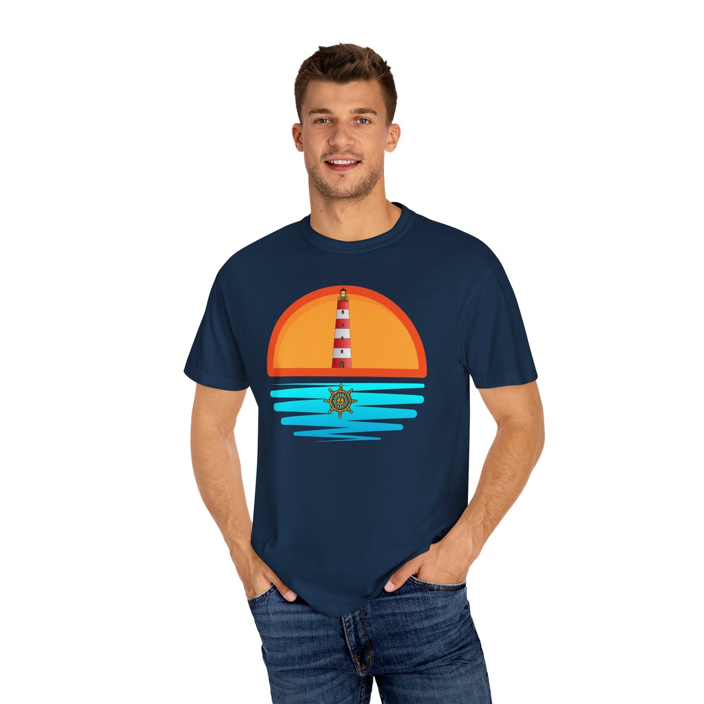 Lighthouse T-shirt Marine Style