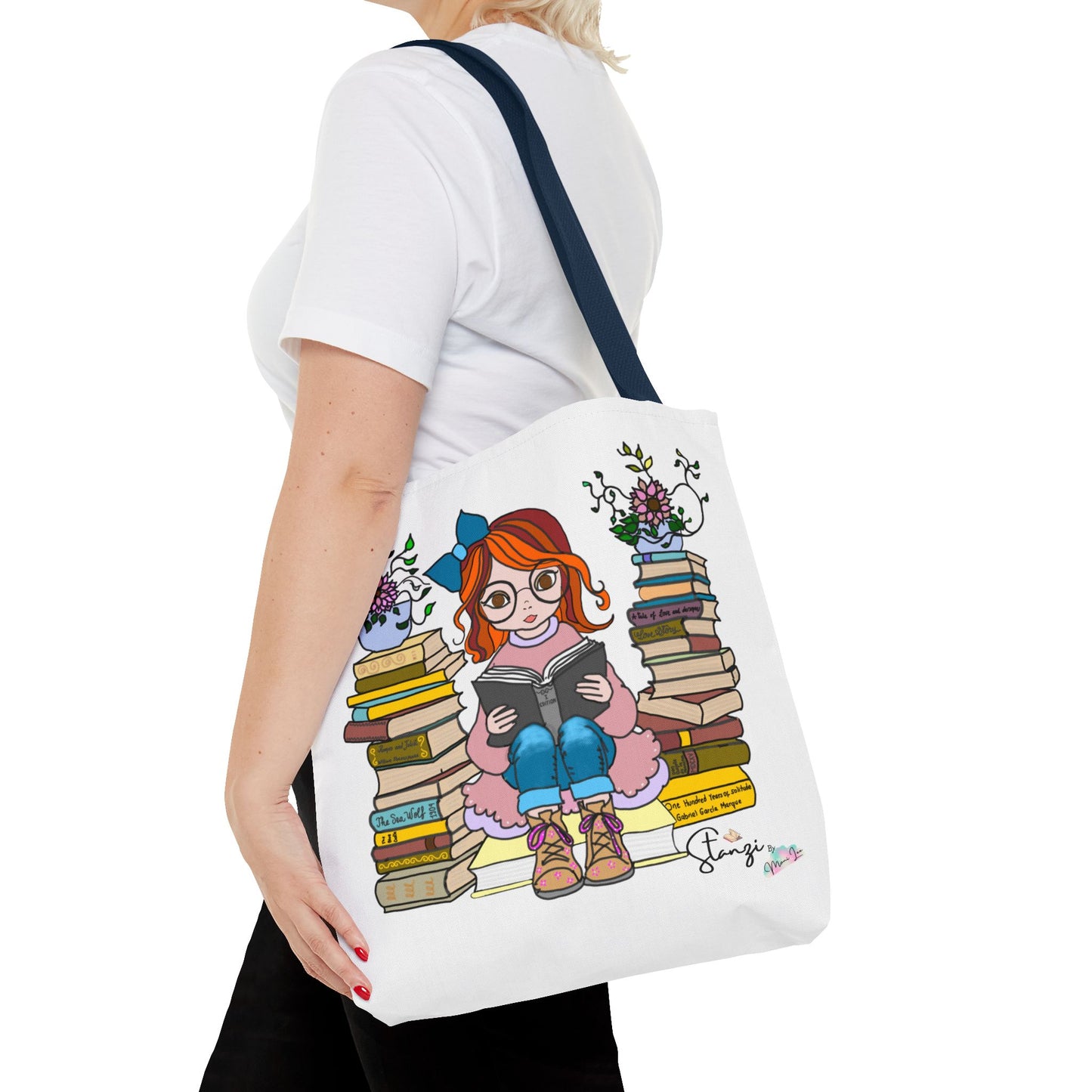 Stanzi "The Reader" Tote bag.