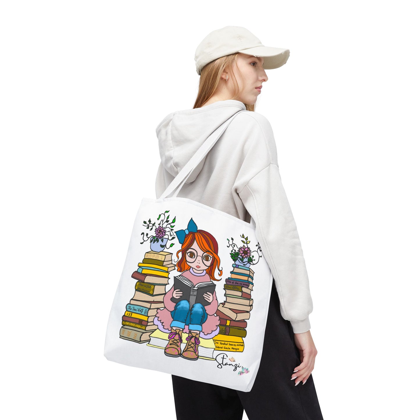 Stanzi "The Reader" Tote bag.