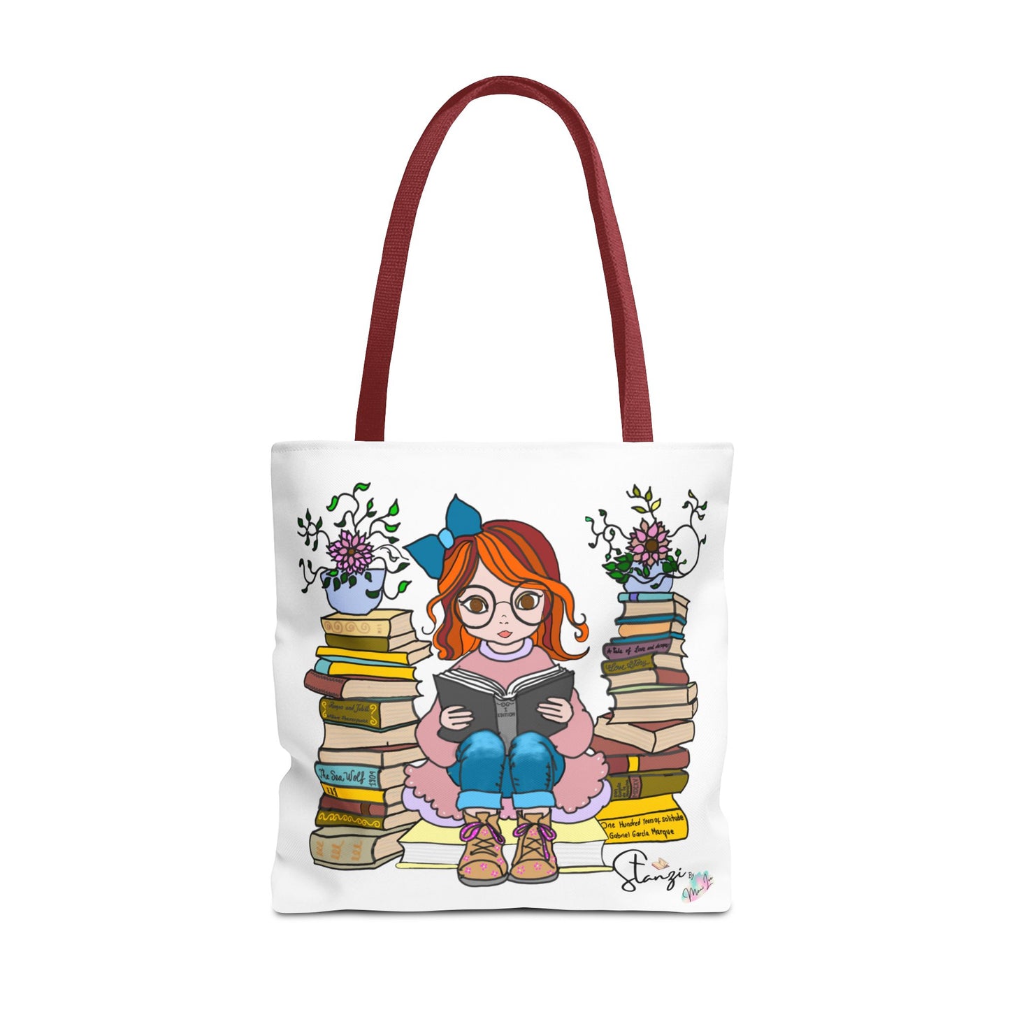 Stanzi "The Reader" Tote bag.