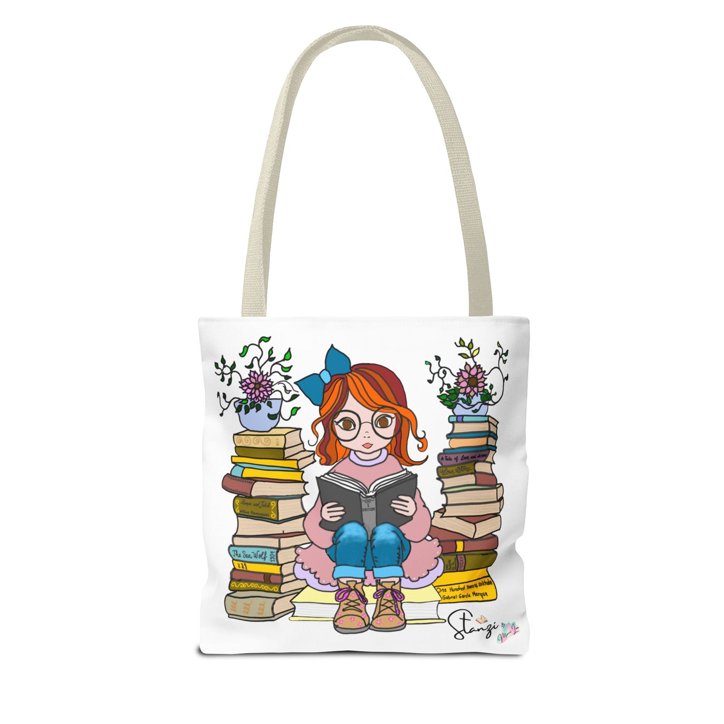 Stanzi "The Reader" Tote bag.