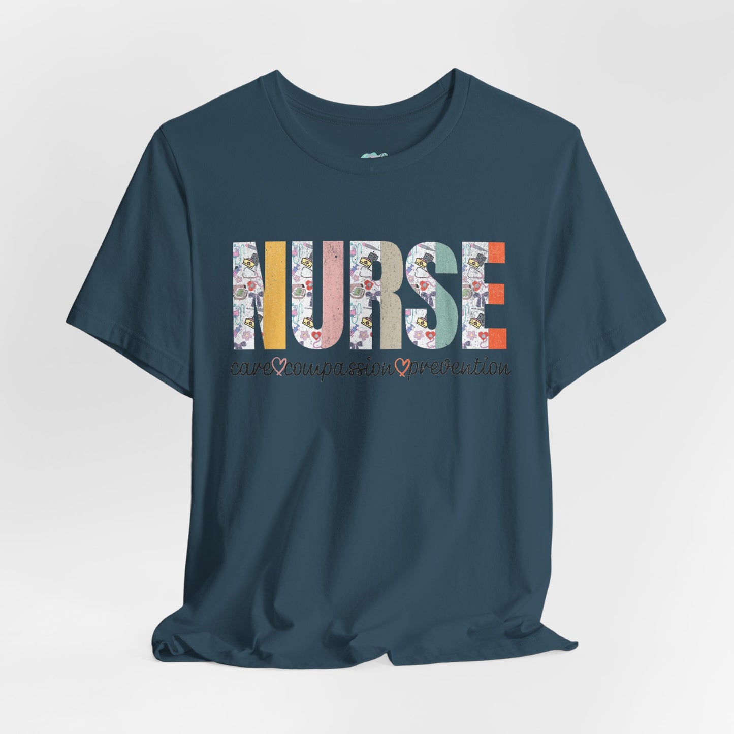 Nurse Tribute Tee, Nursing people Gift, Unisex Jersey T-Shirt. Proud Nurse.