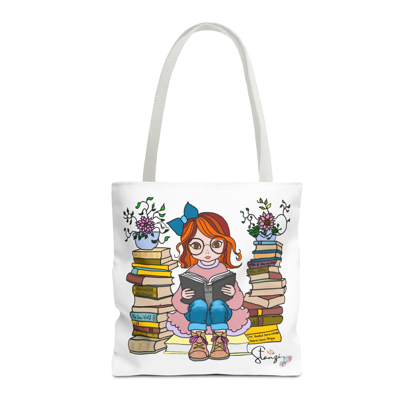 Stanzi "The Reader" Tote bag.