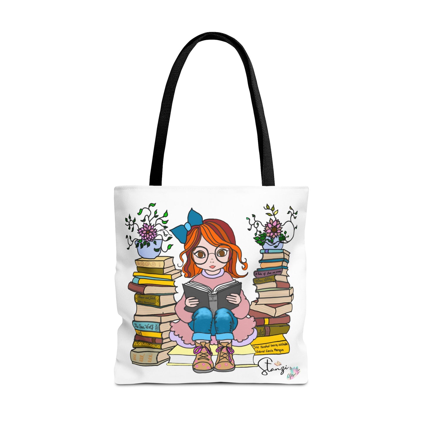 Stanzi "The Reader" Tote bag.