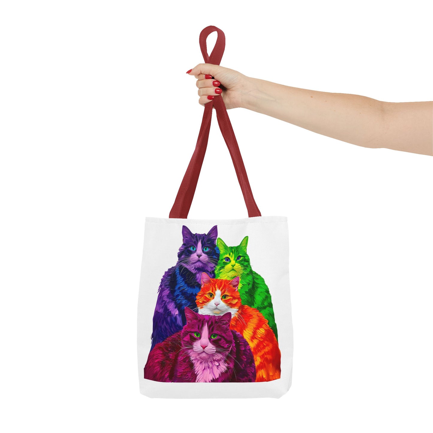 Vibrant Cat Tote Bag