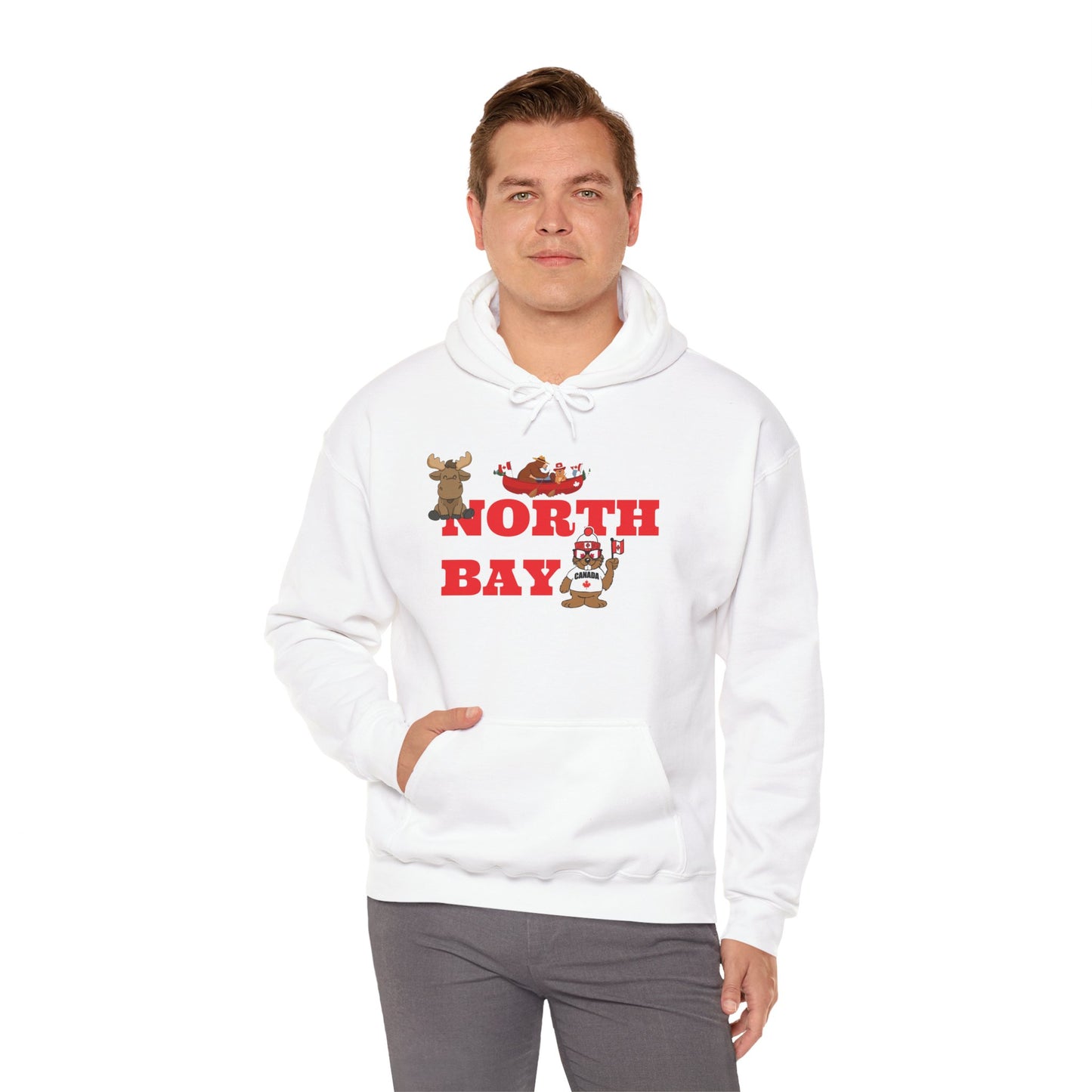 Cute and Cozy Hoodie North Bay Inspired Design