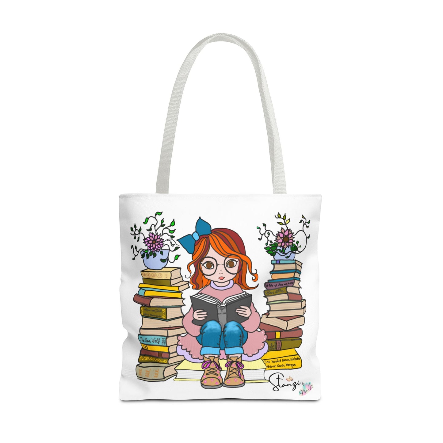 Stanzi "The Reader" Tote bag.