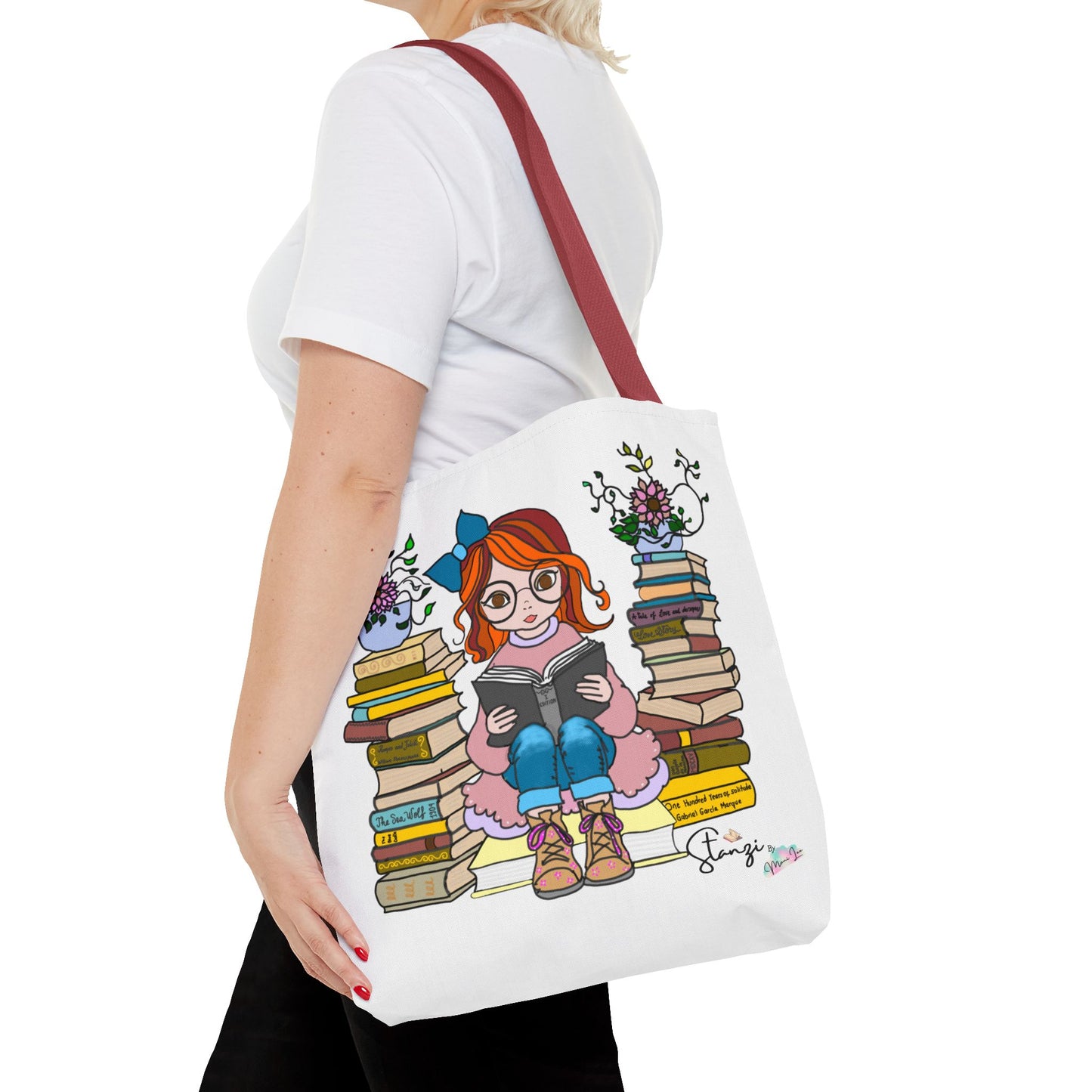 Stanzi "The Reader" Tote bag.