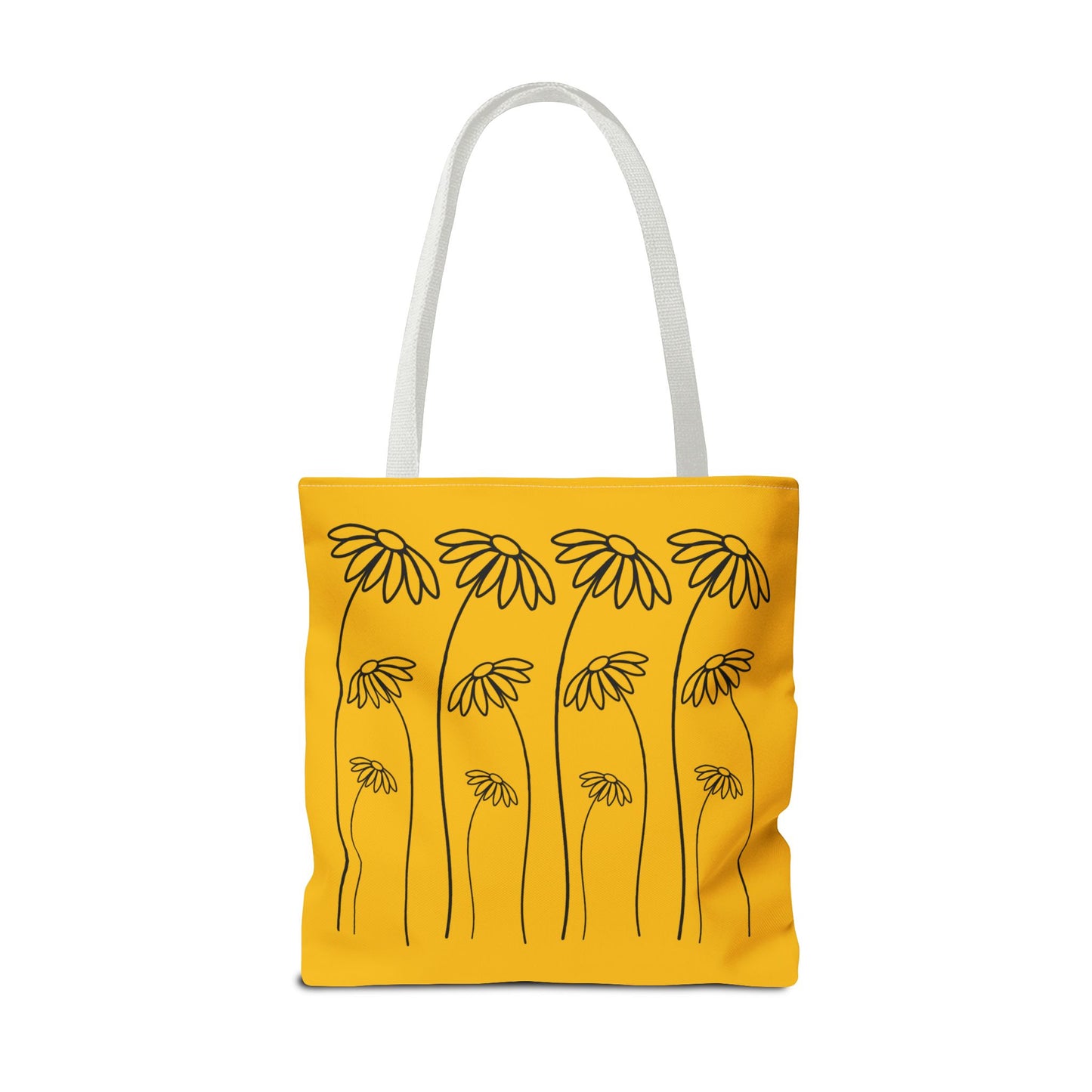 Yellow Flowers Tote Bag