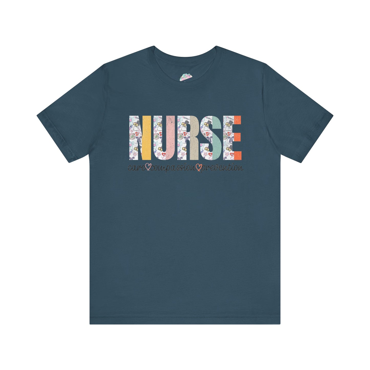 Nurse Tribute Tee, Nursing people Gift, Unisex Jersey T-Shirt. Proud Nurse.
