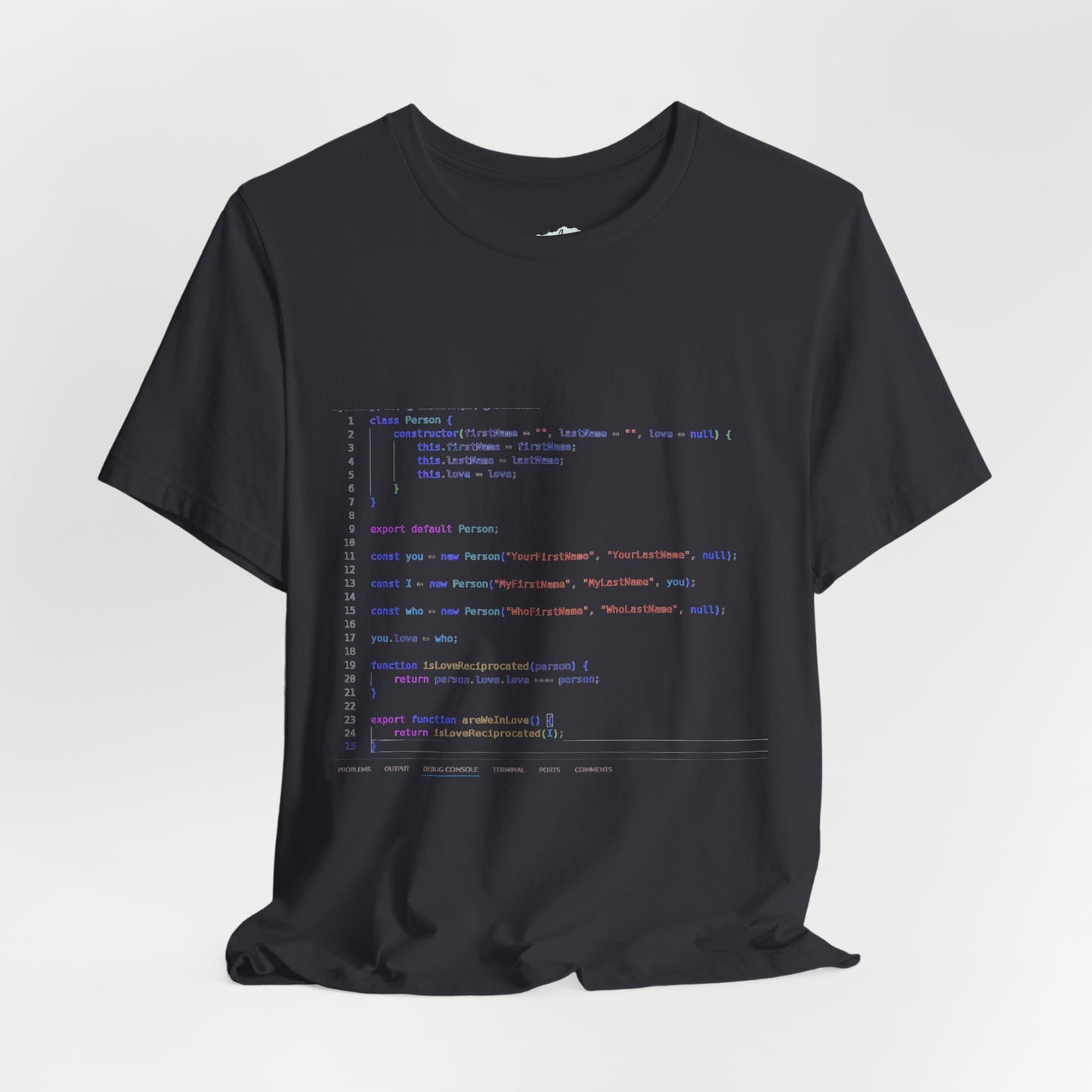 Tech Geek REACT Code T-Shirt