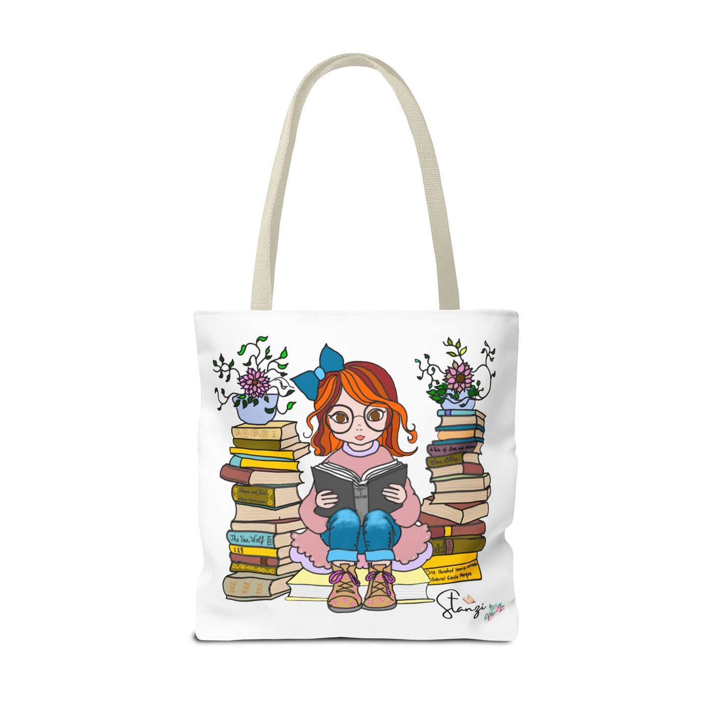 Stanzi "The Reader" Tote bag.