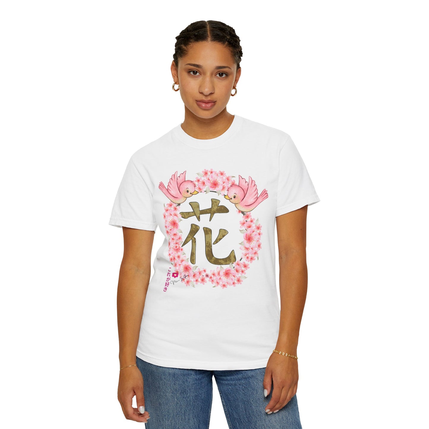 Flower and Bird T-Shirt.