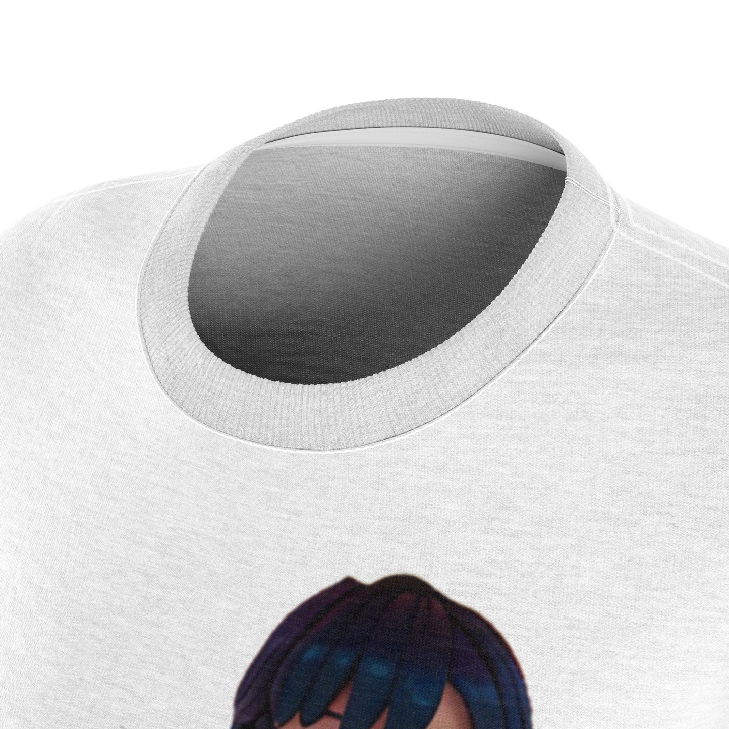 Azure_Blue_Tee white_close