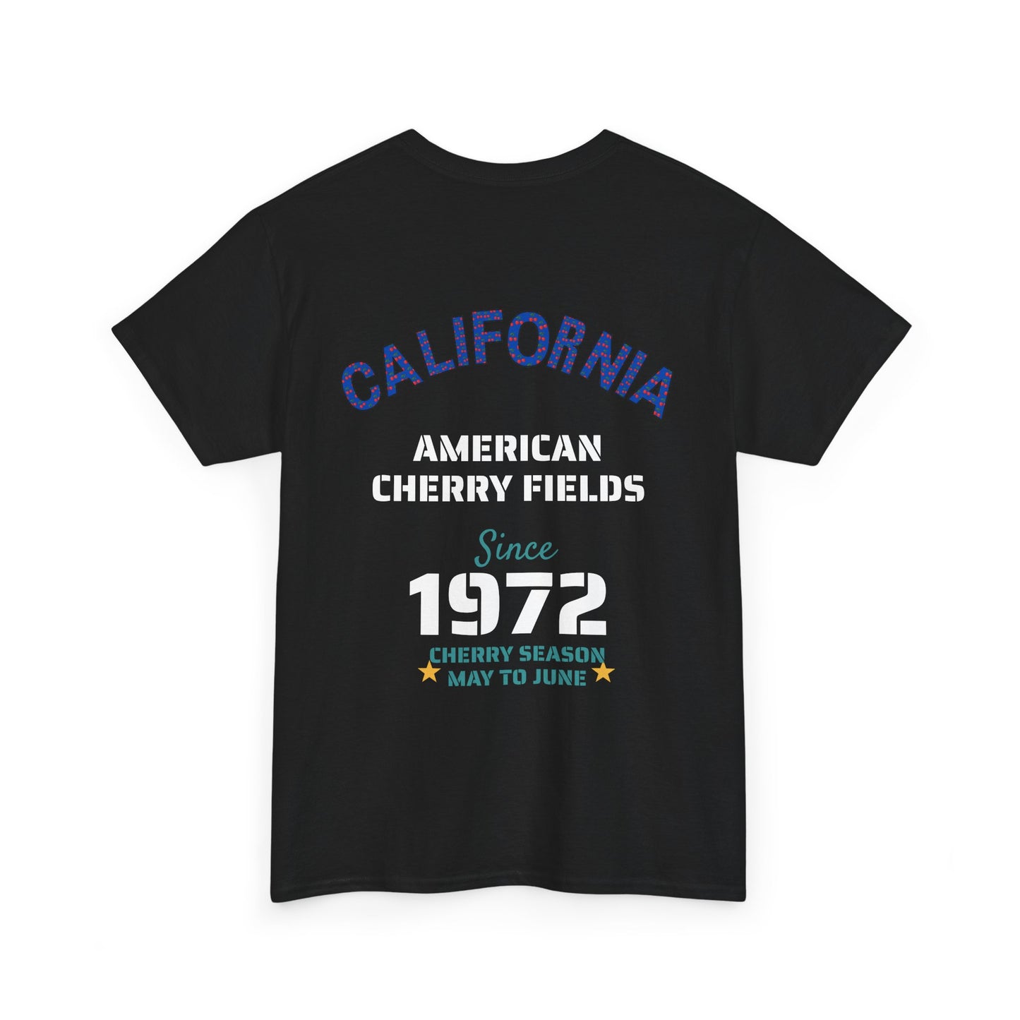 California Cherry Season T-shirt.