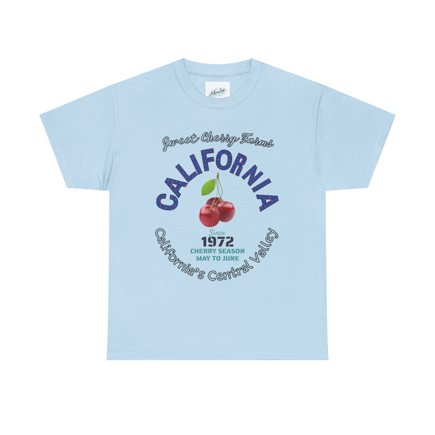 California Cherry Season T-shirt.