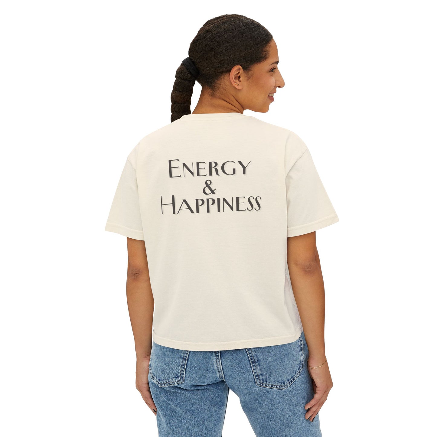 Chocolate_Tee Back._Ivory_Woman_One