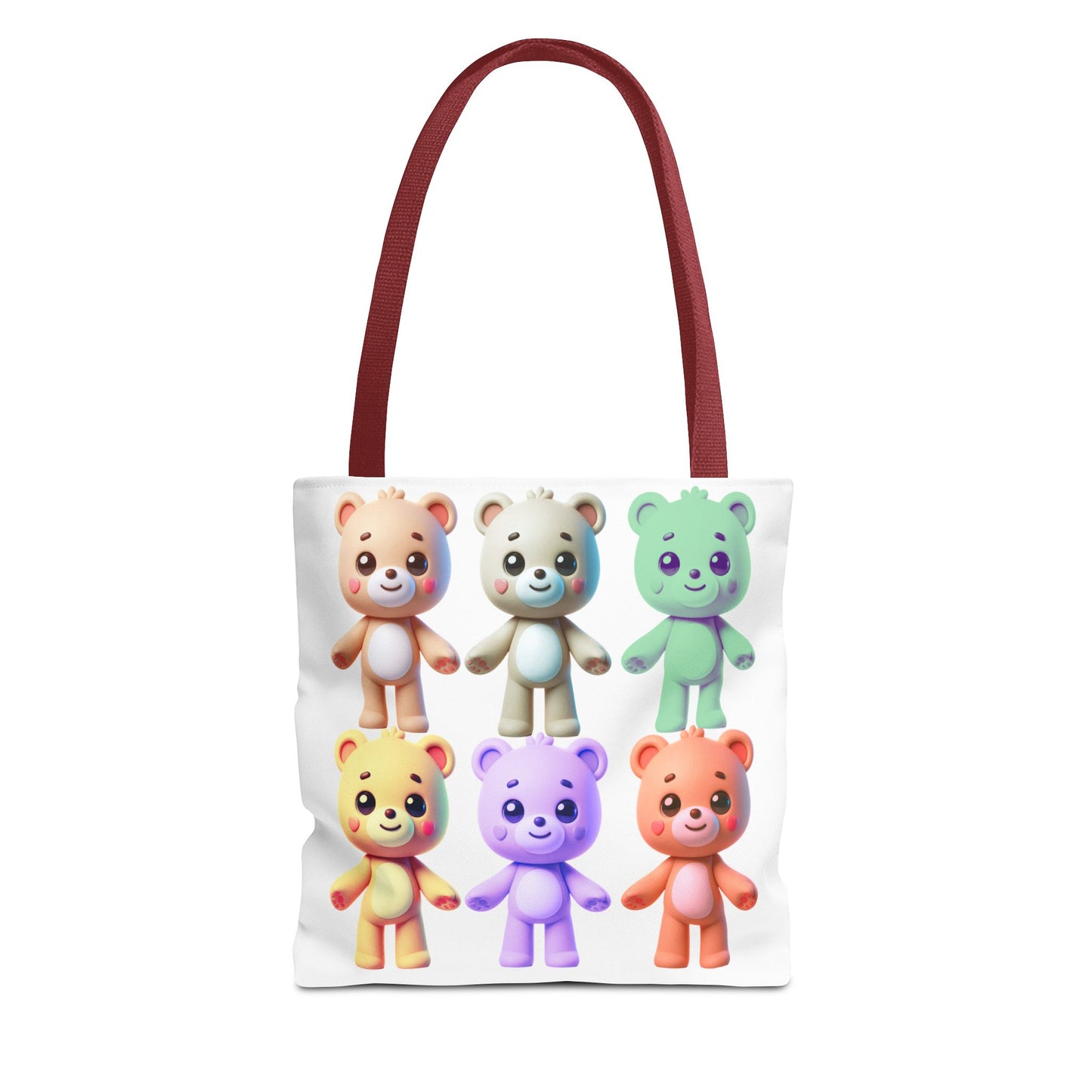 tote bag colors bears red