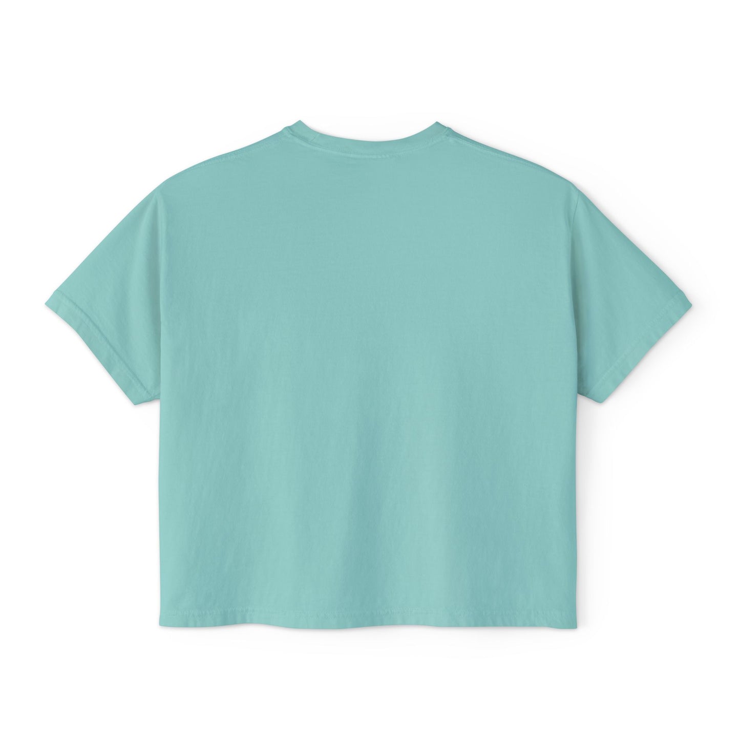 Chalk mint-shirt on a white background