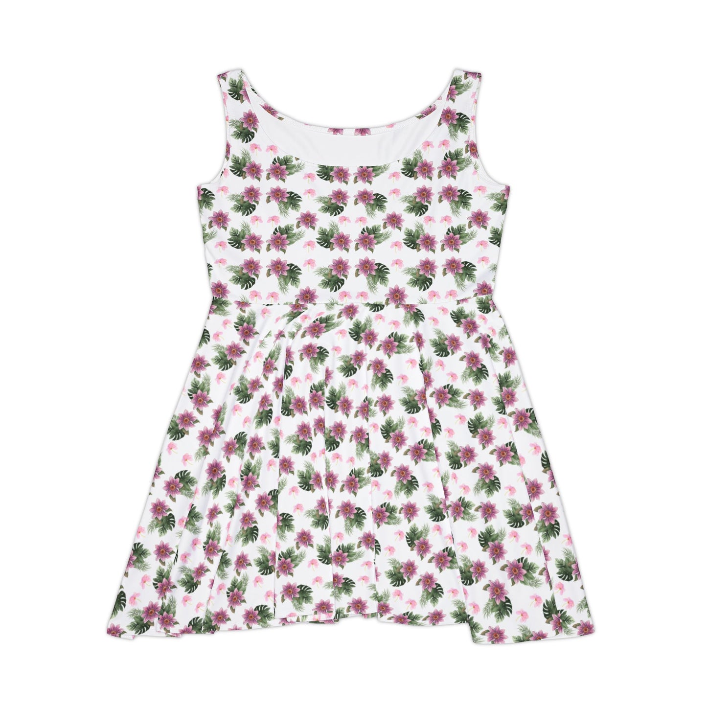 summer Dress floral white