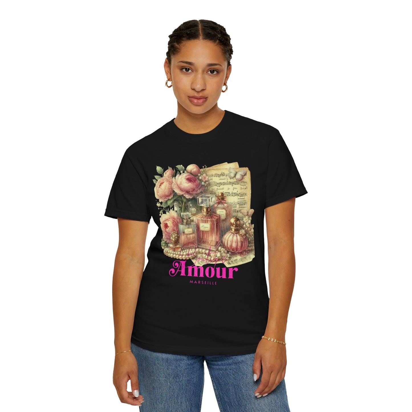 perfumes and flowers premium black woman 1