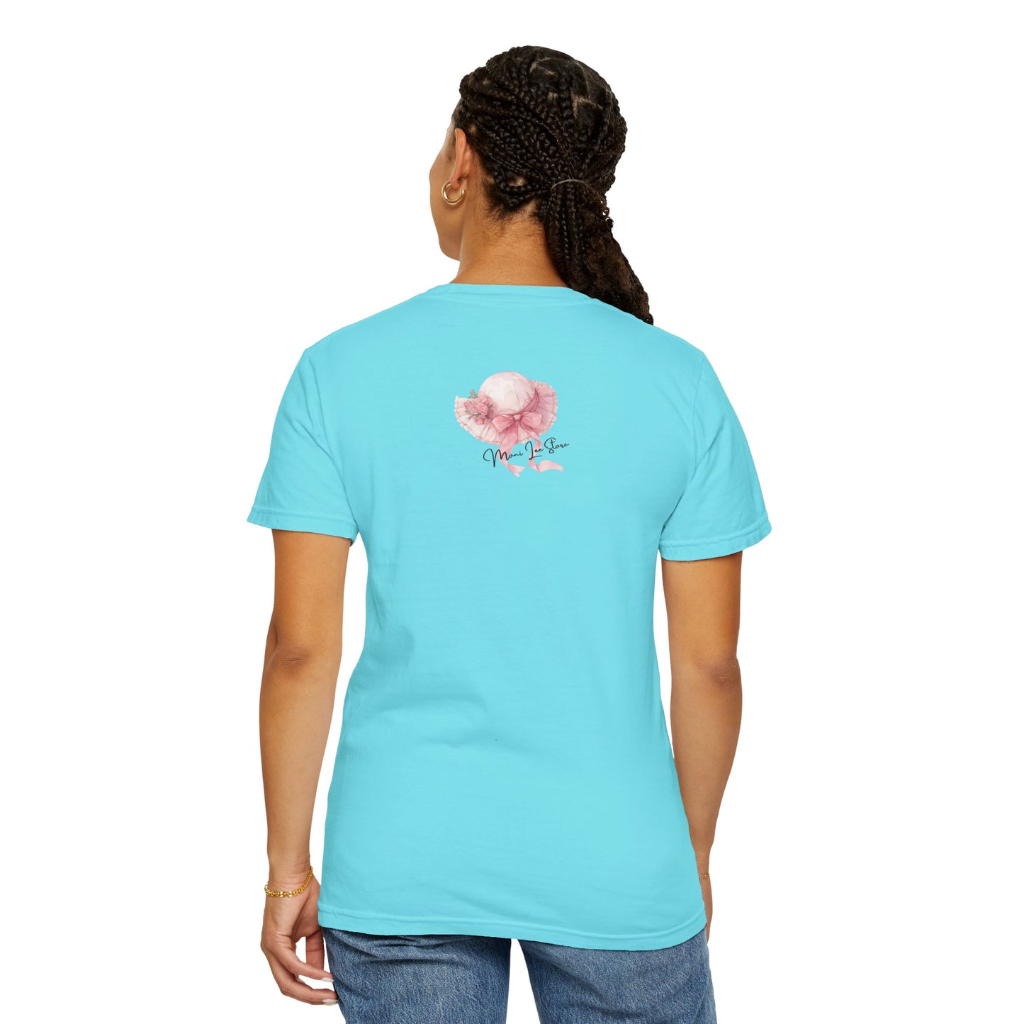 perfumes and flowers premium lagoon blue back woman 1