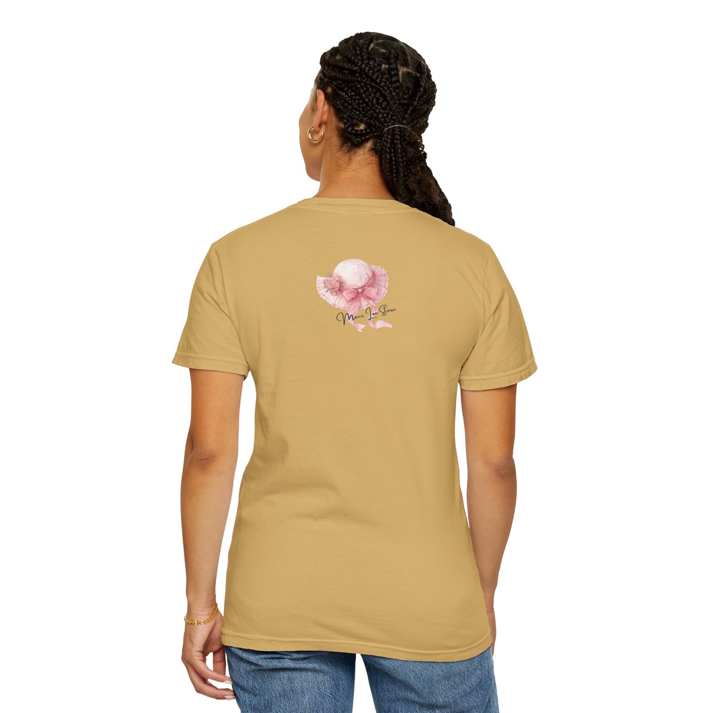 perfumes and flowers premium mustard back woman 1