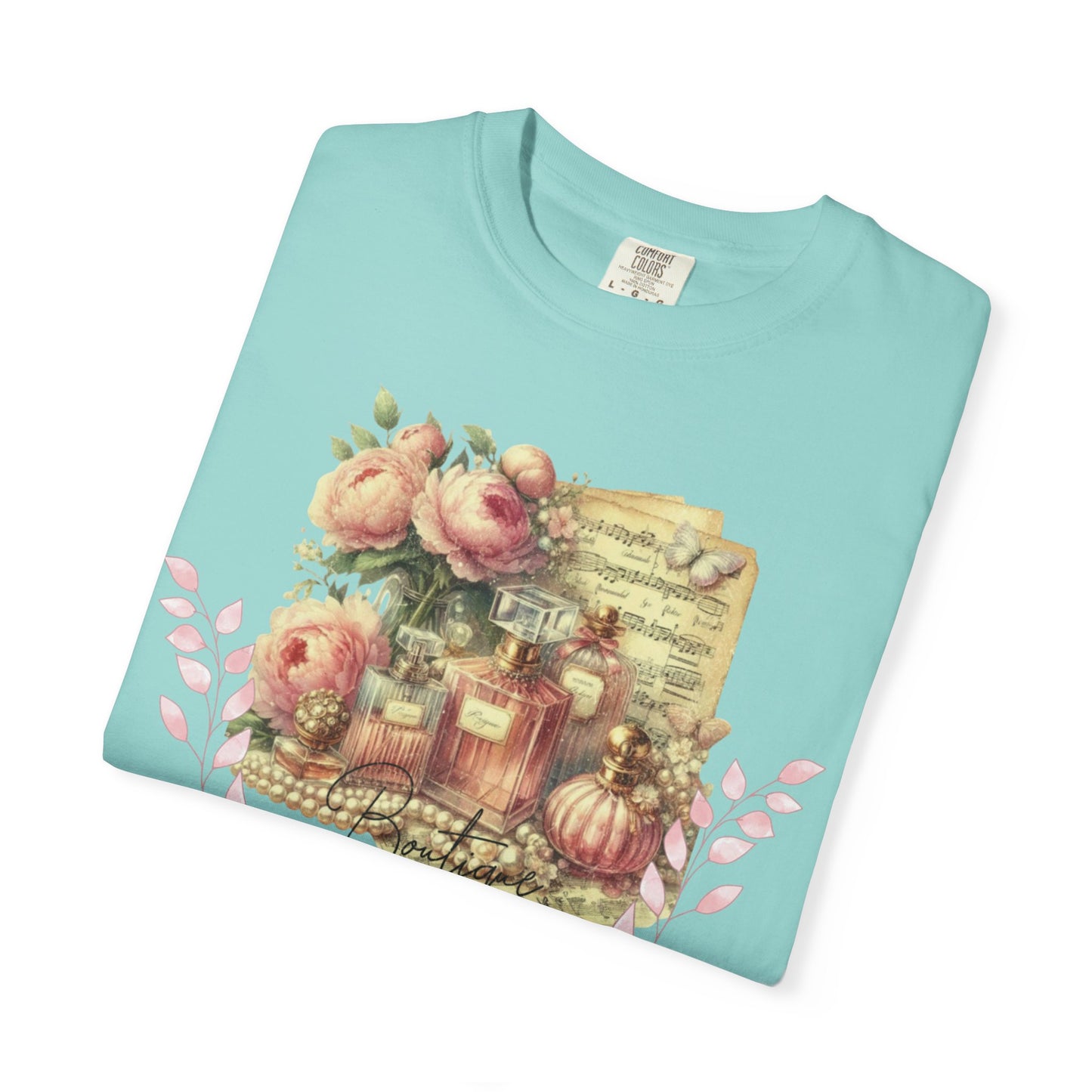 chalky mint t-shirt detail design