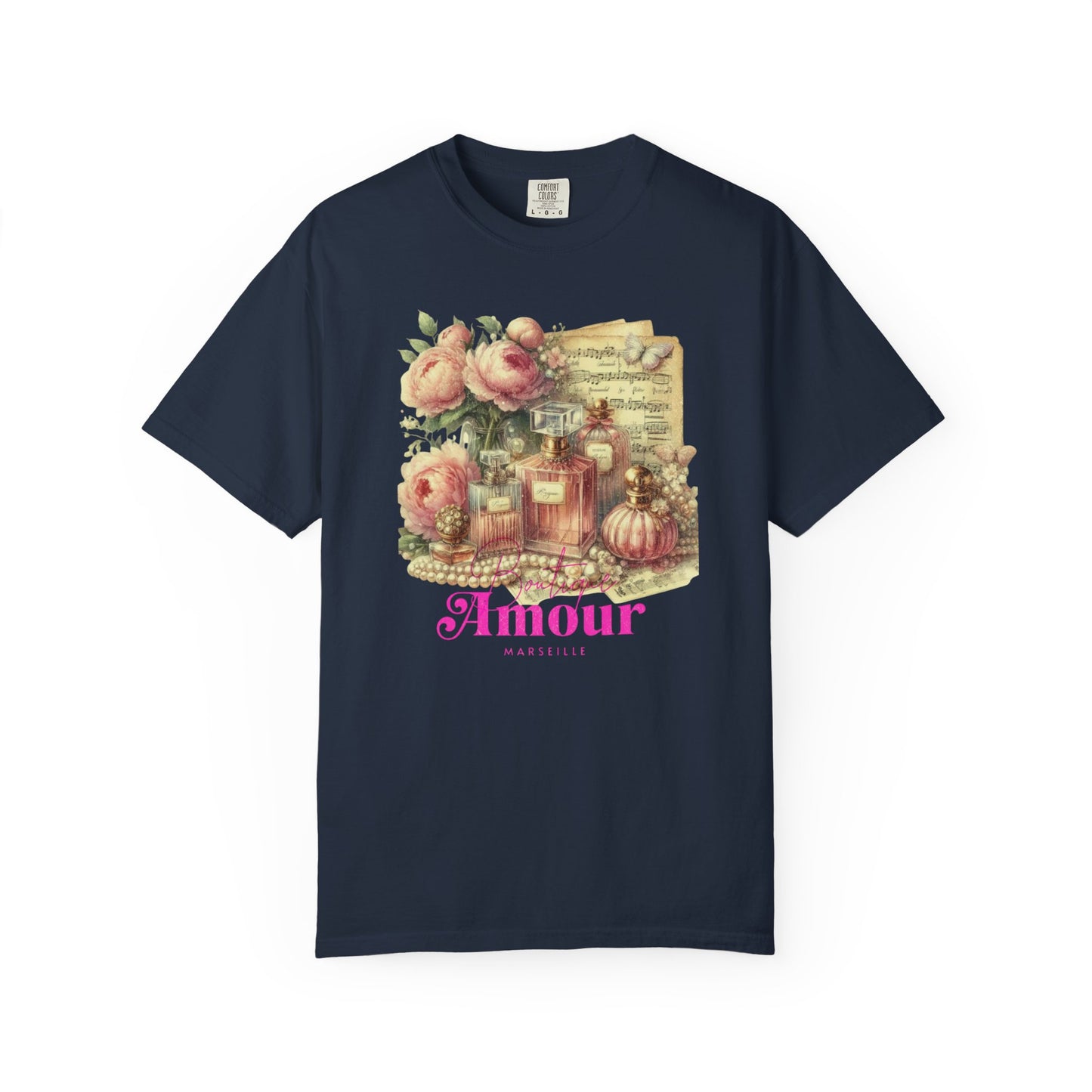 perfumes and flowers boutique premium navy
