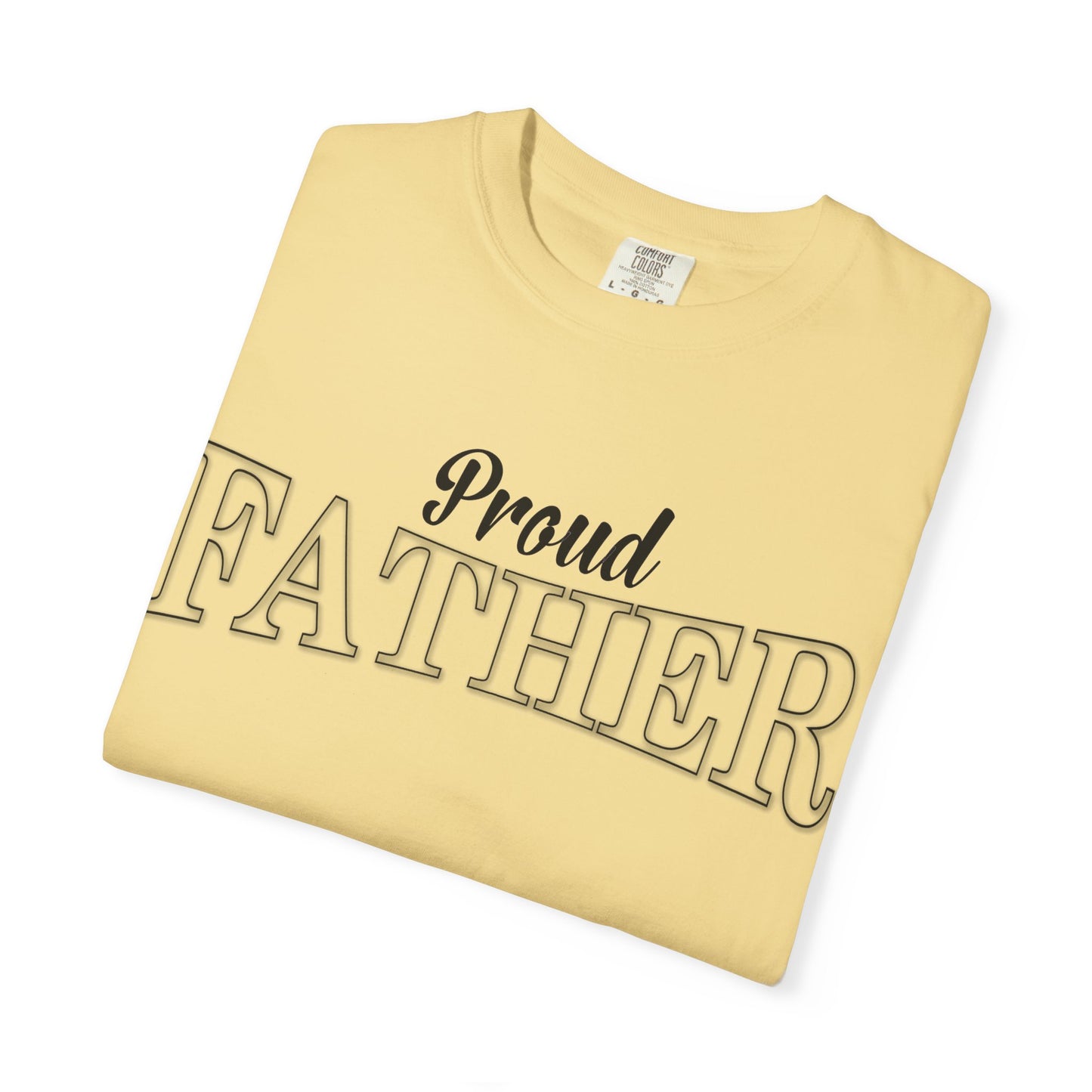 proud father butter design detail