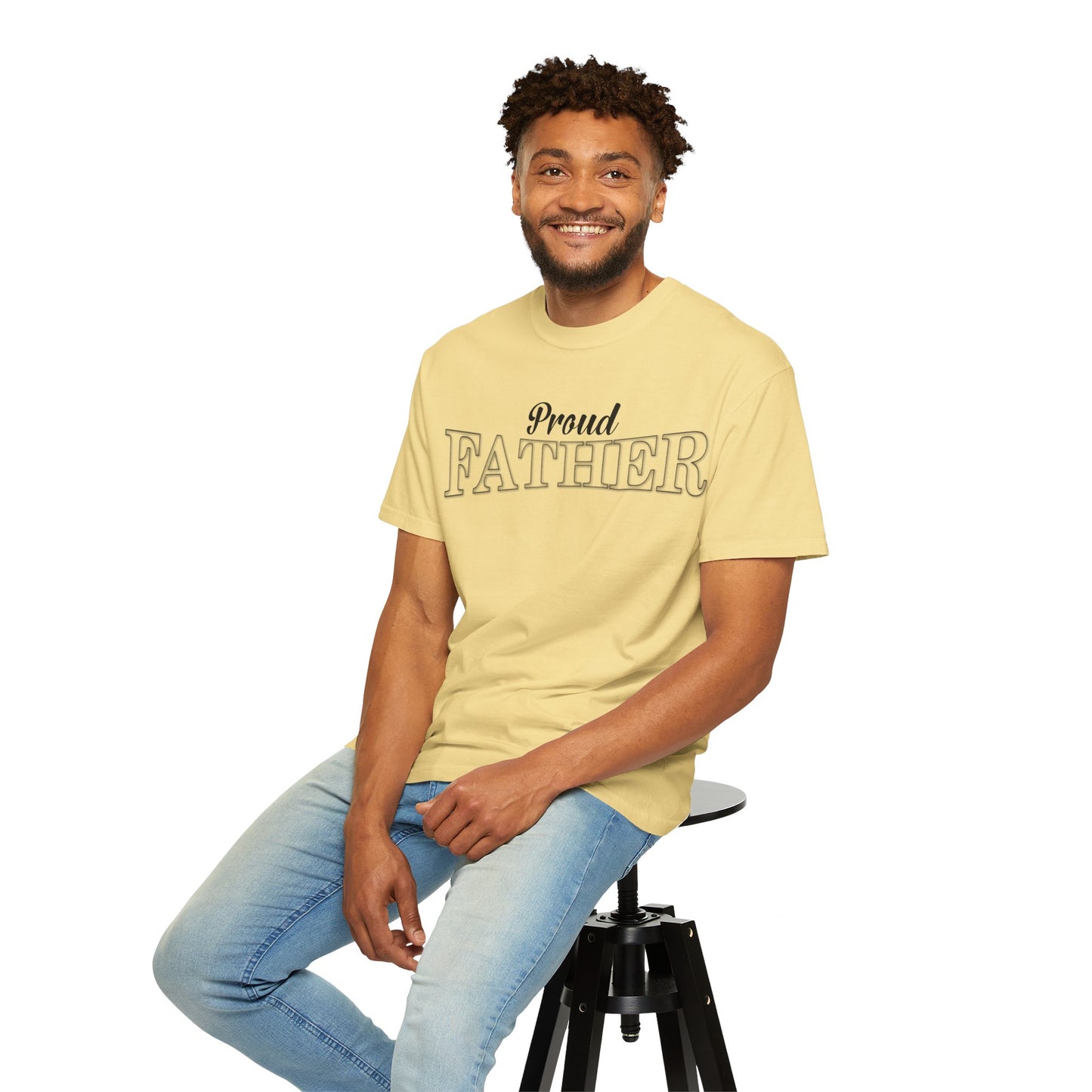 proud father premium butter sitting man 2