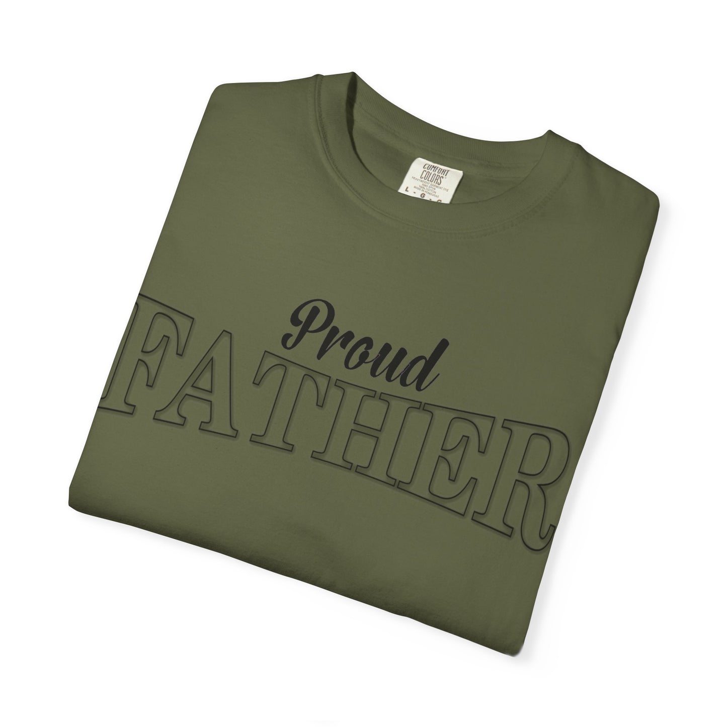 proud father hemp design detail