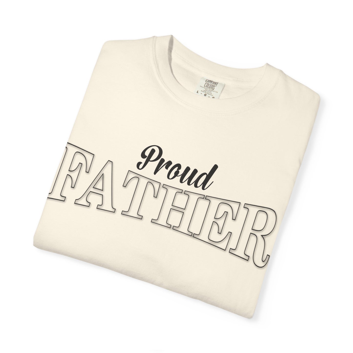 proud father ivory design detail
