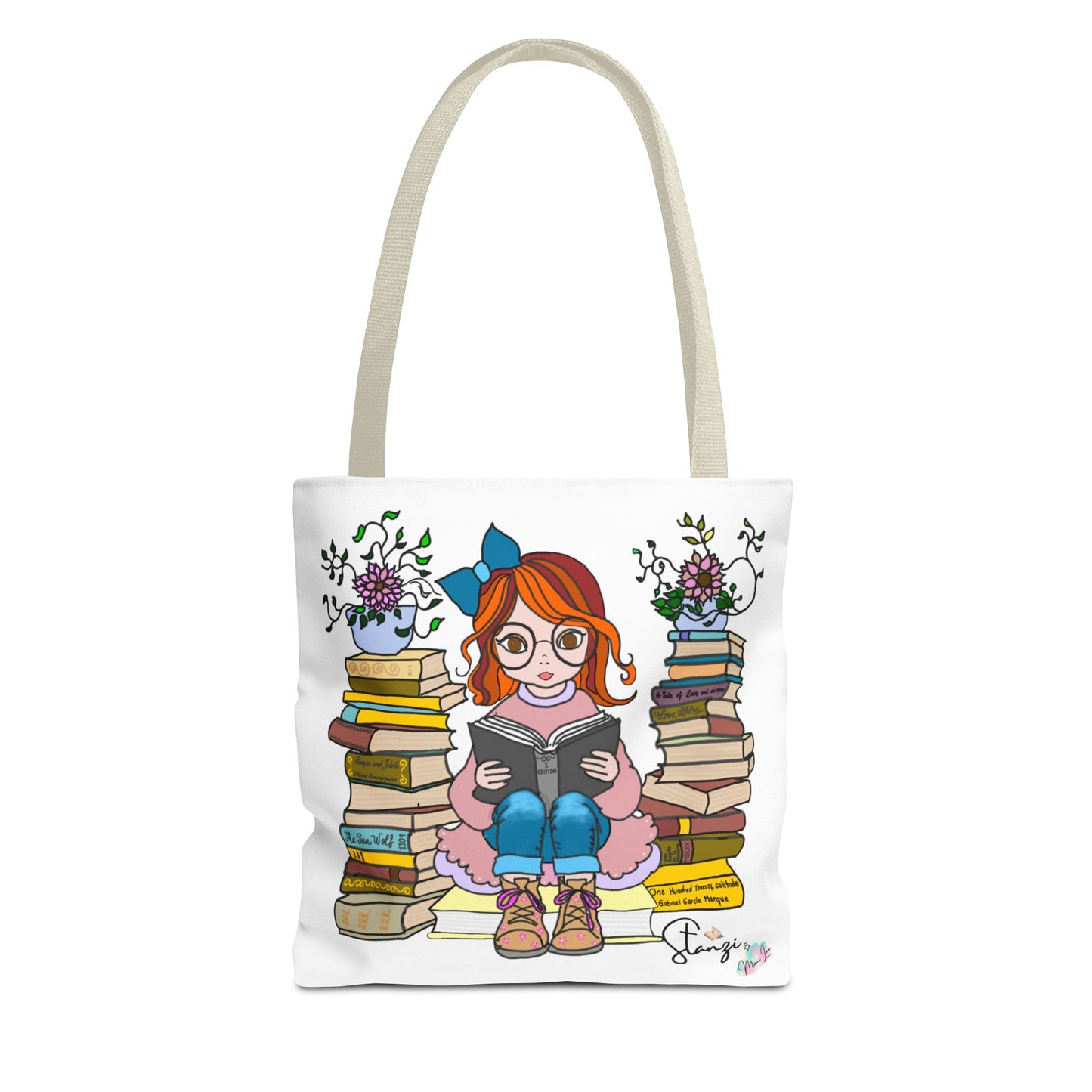 Stanzi "The Reader" Tote bag.