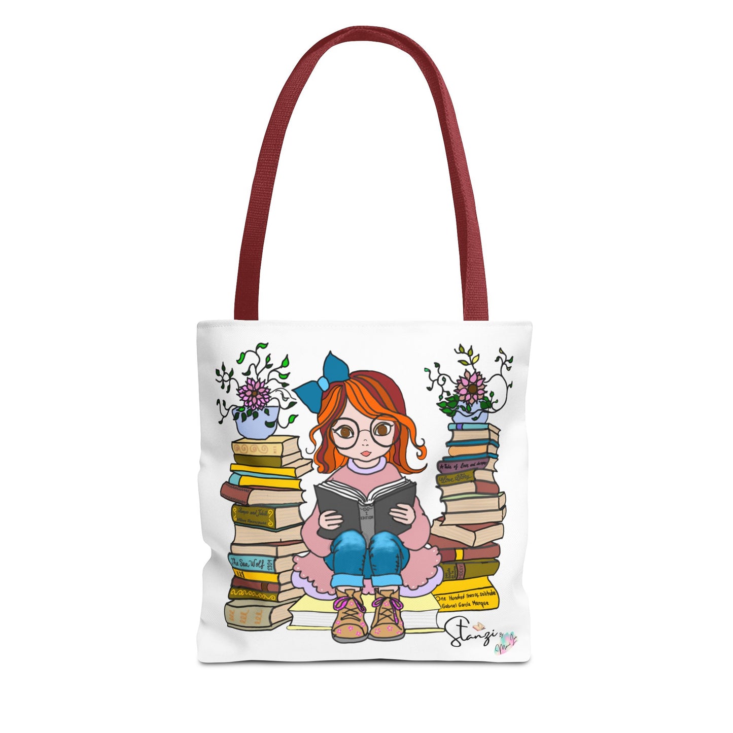 Stanzi "The Reader" Tote bag.
