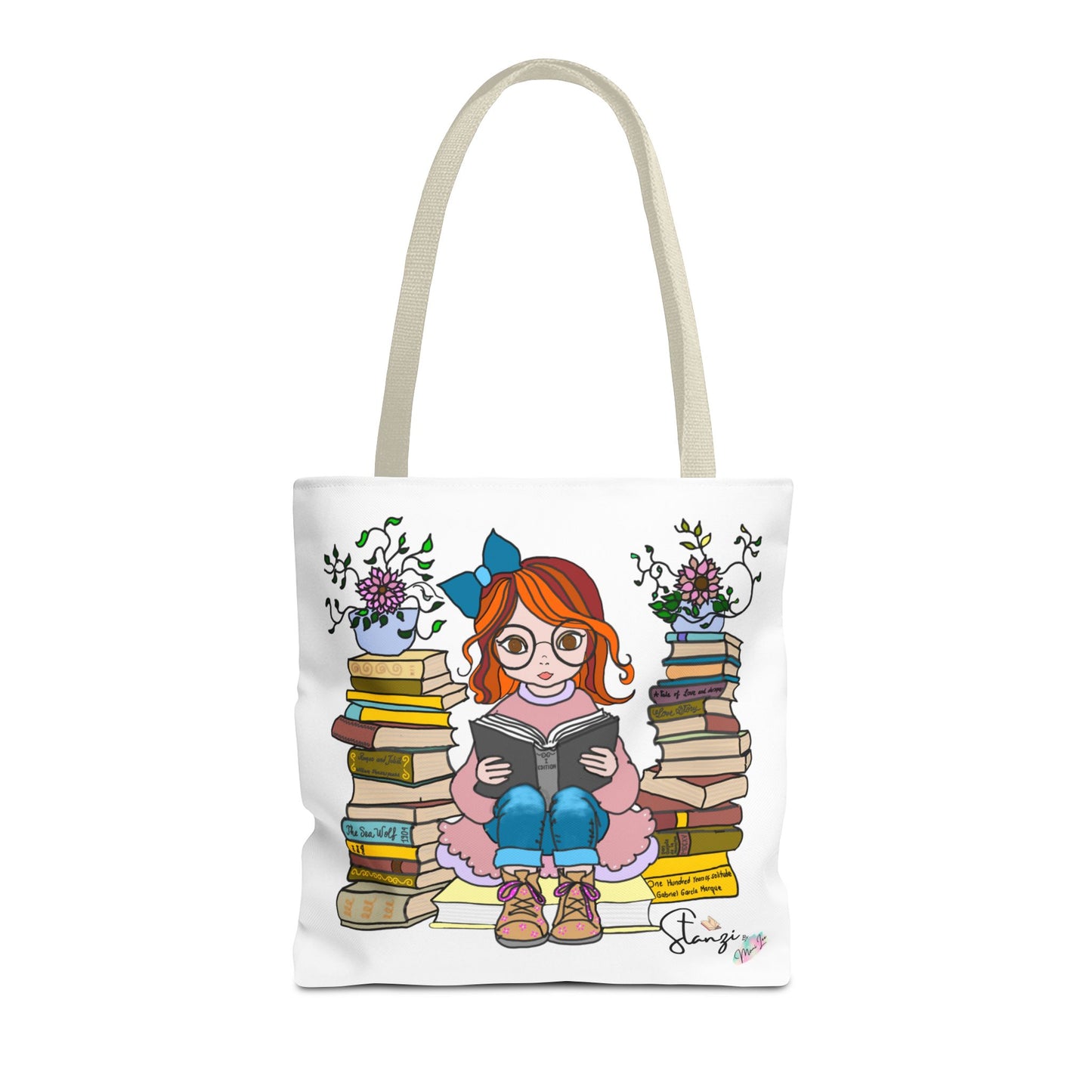 Stanzi "The Reader" Tote bag.