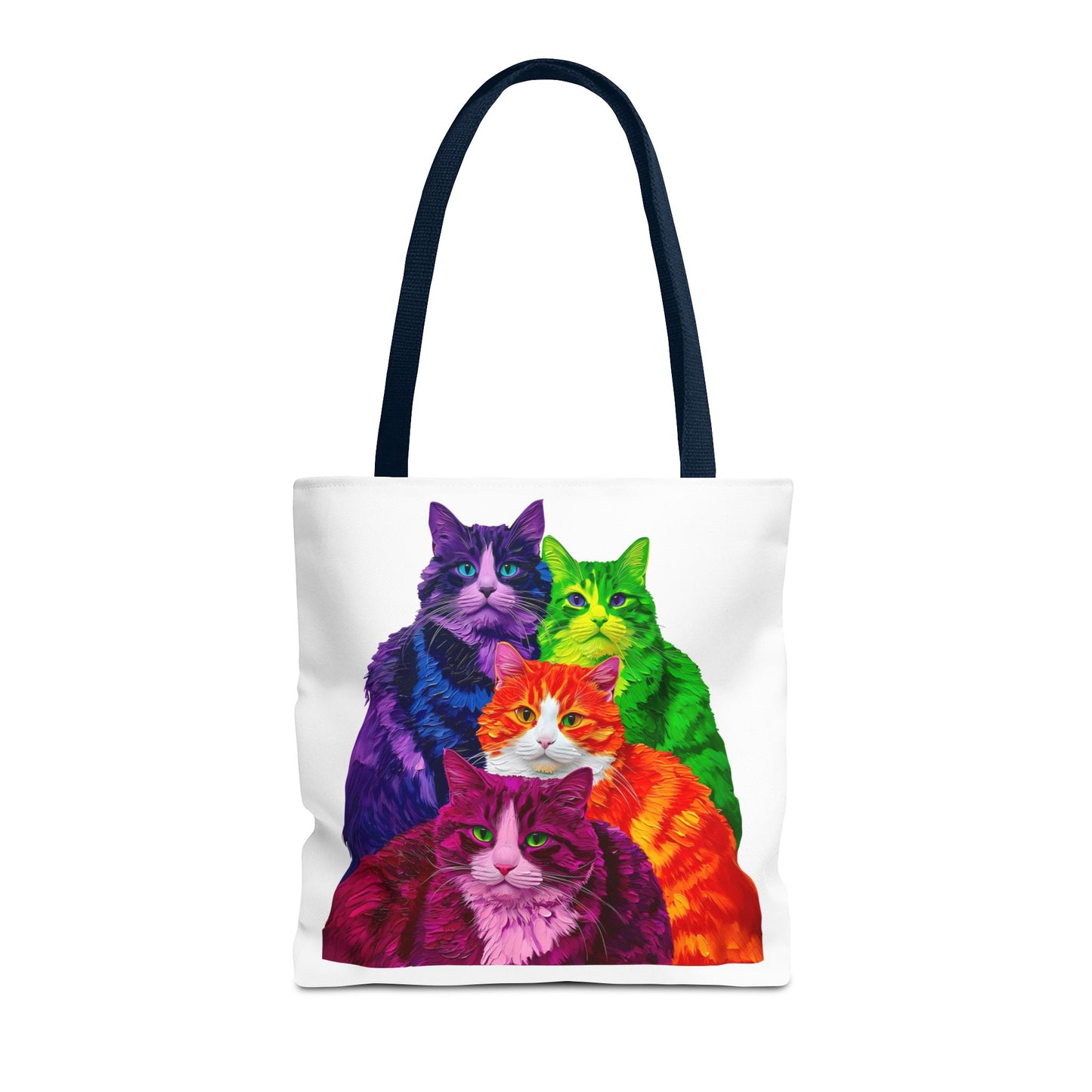 Vibrant Cat Tote Bag
