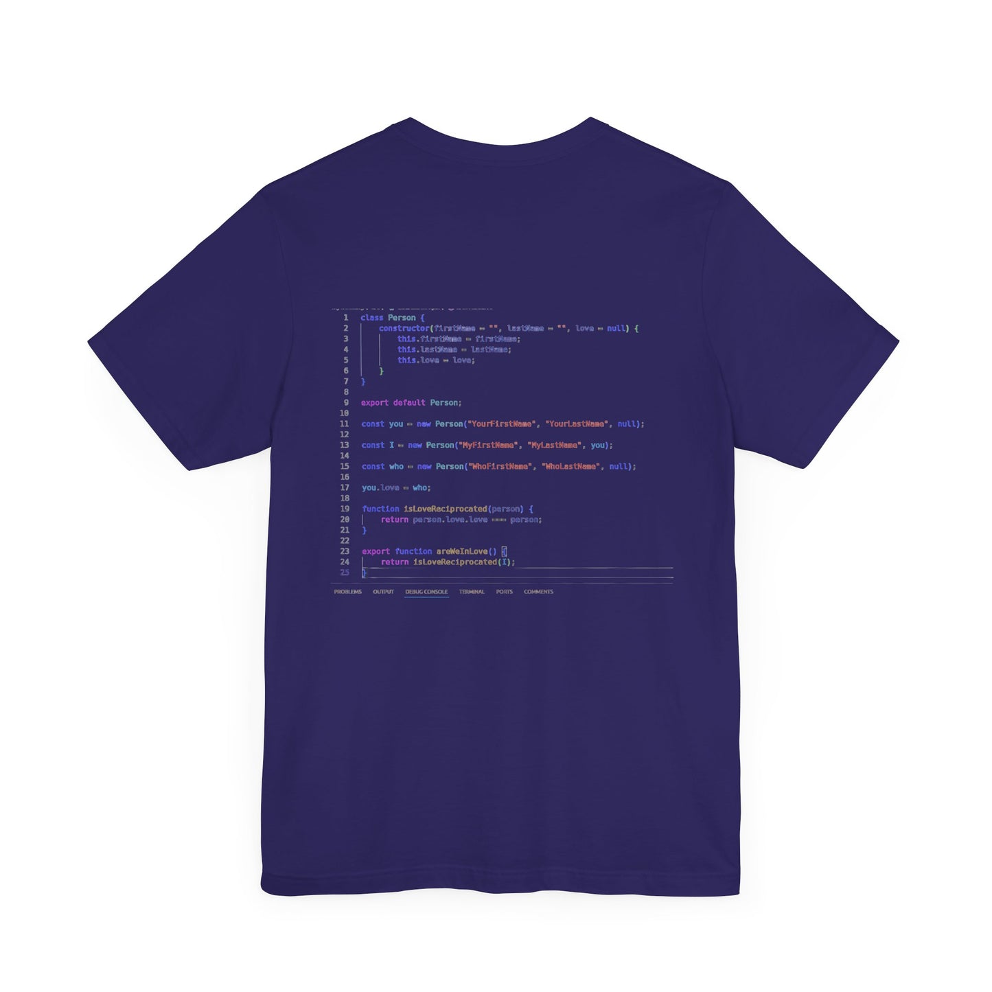 Tech Geek REACT Code T-Shirt