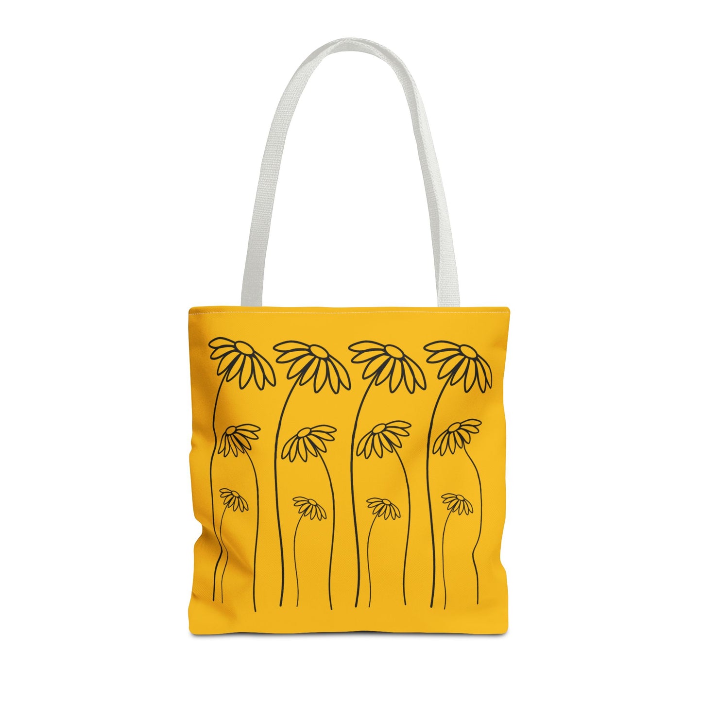 Yellow Flowers Tote Bag
