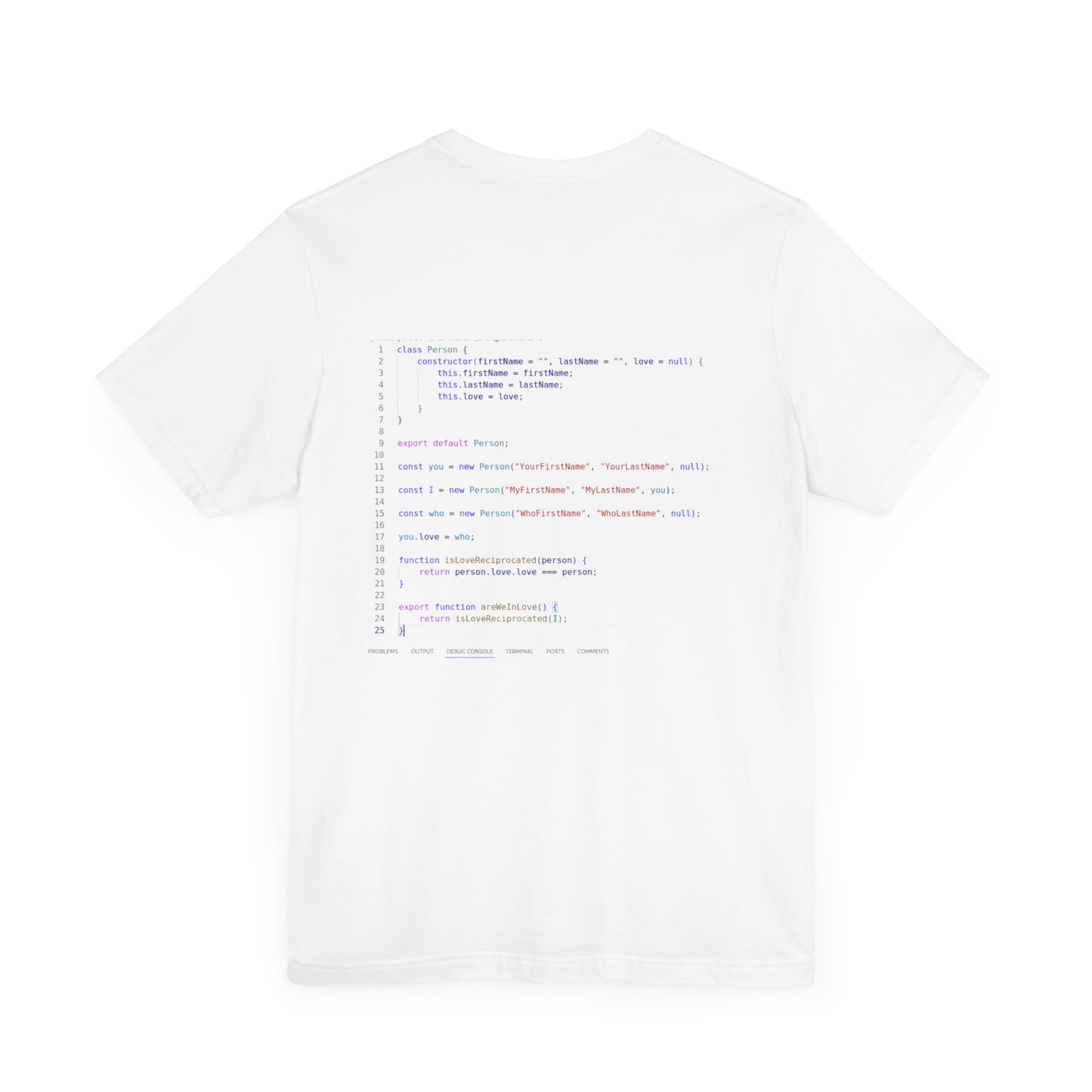 Tech Geek REACT Code T-Shirt